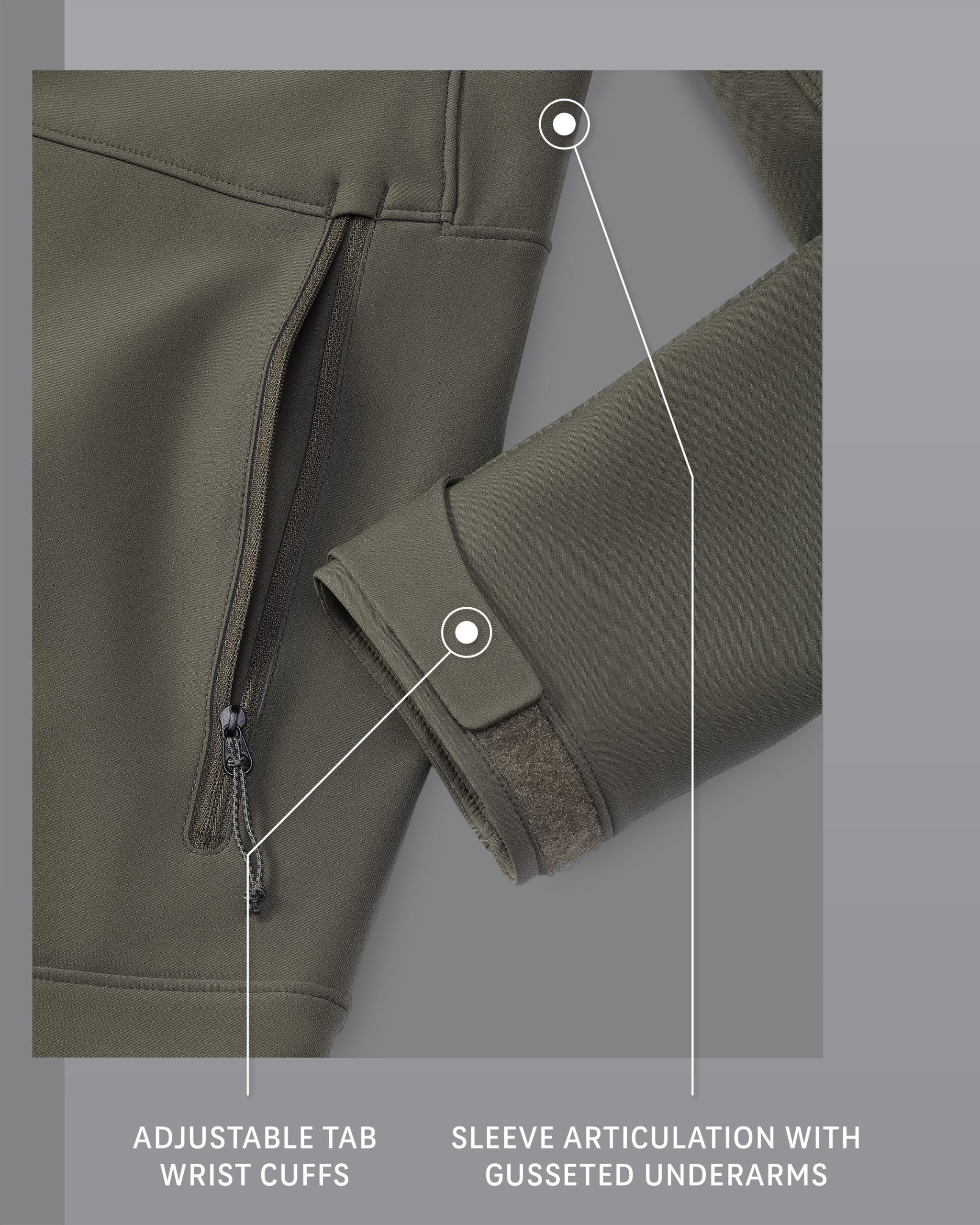 Guide PRO Hooded Jacket | Ash - 图片 3