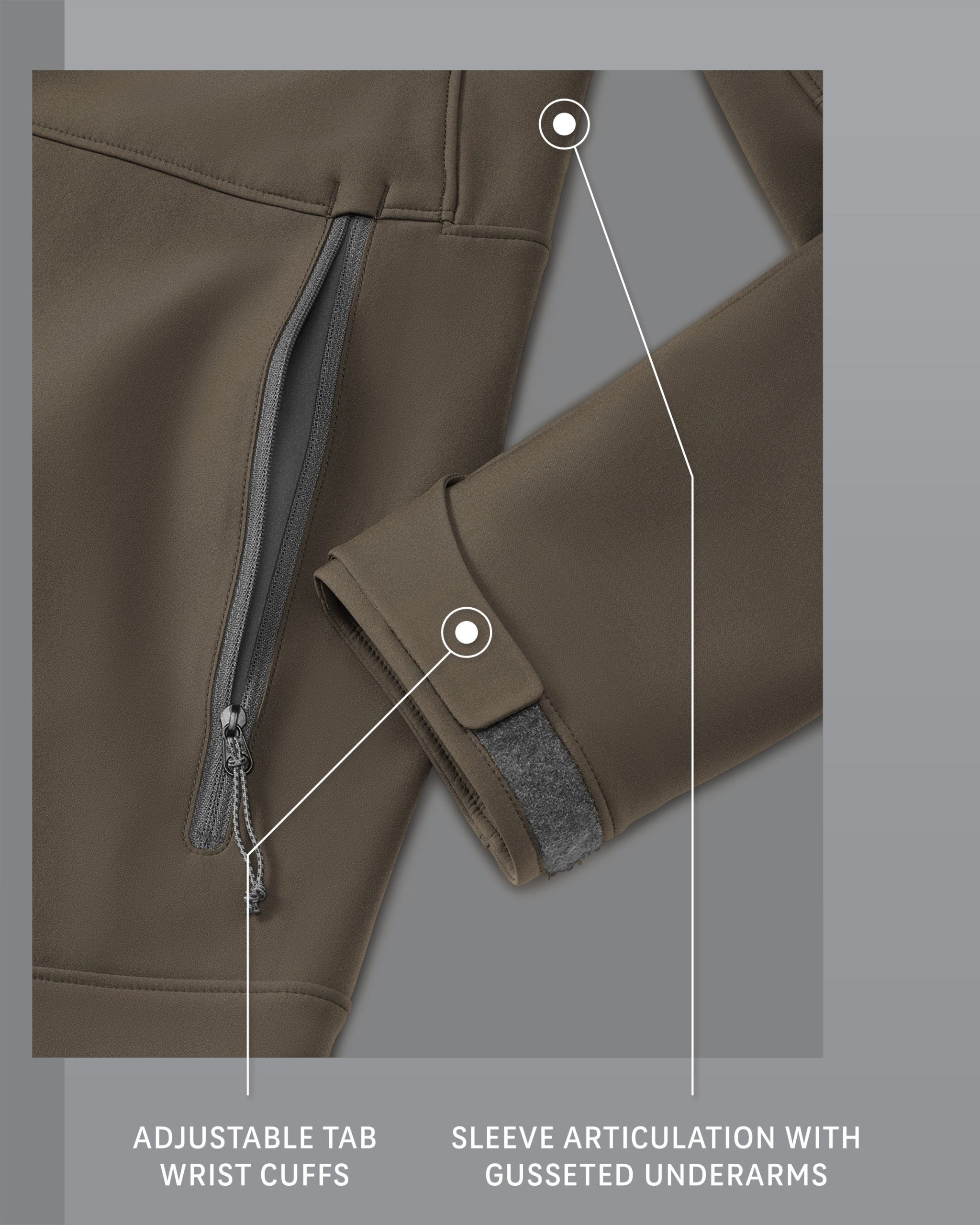 Guide PRO Hooded Jacket | Major Brown - 图片 3