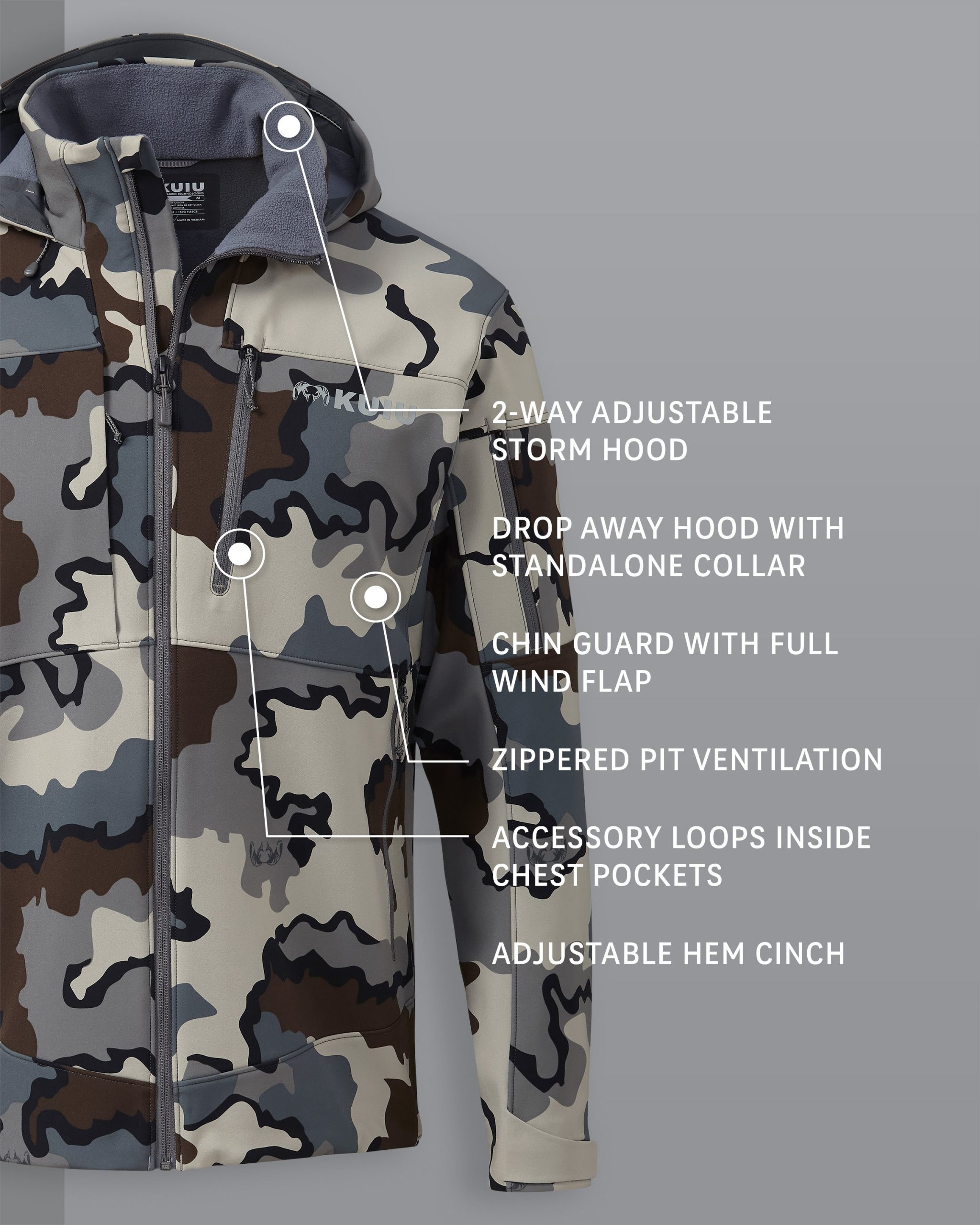 Guide PRO Hooded Jacket | Vias - 图片 2