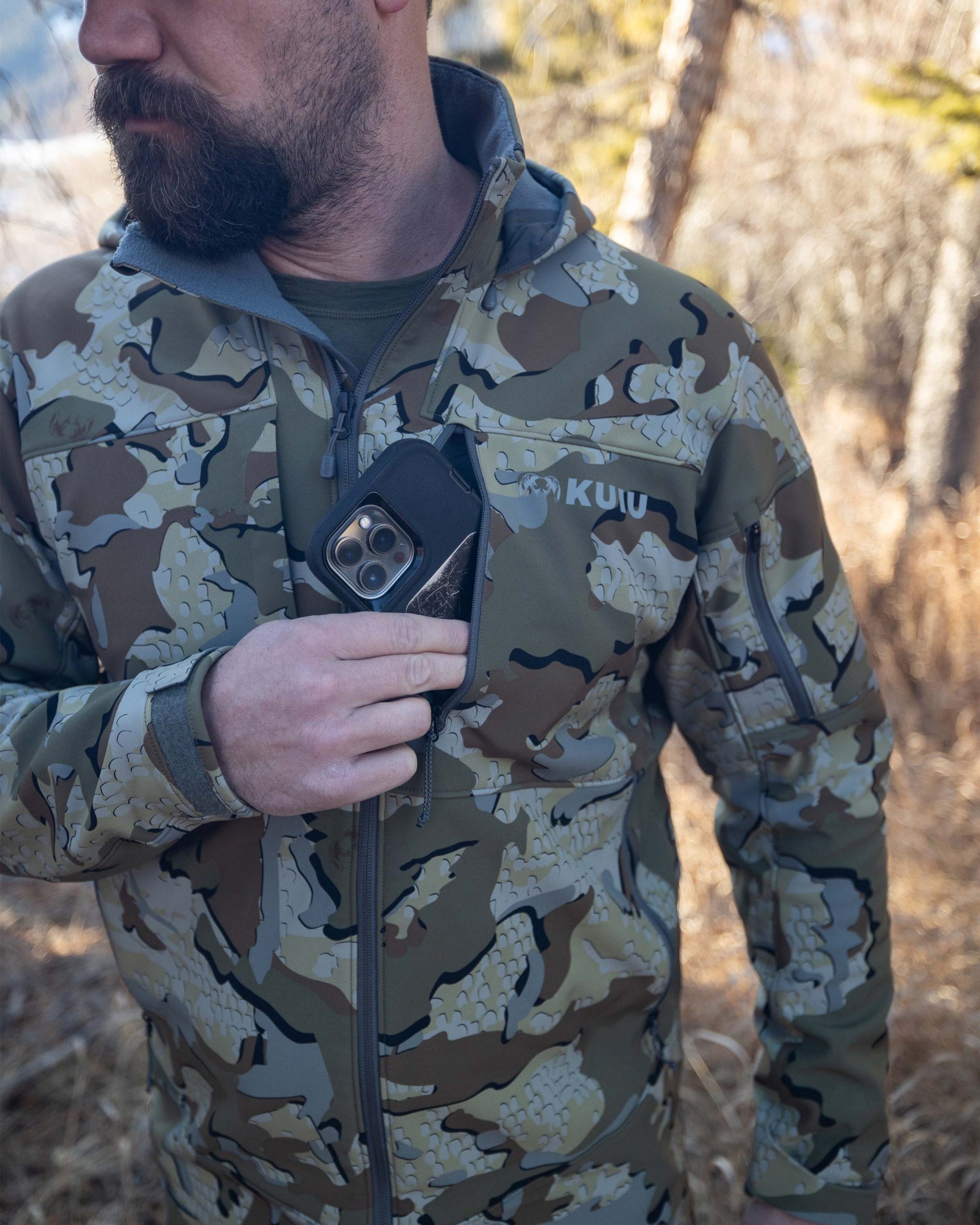 Guide PRO Hooded Jacket | Blaze/Major Brown - 图片 13