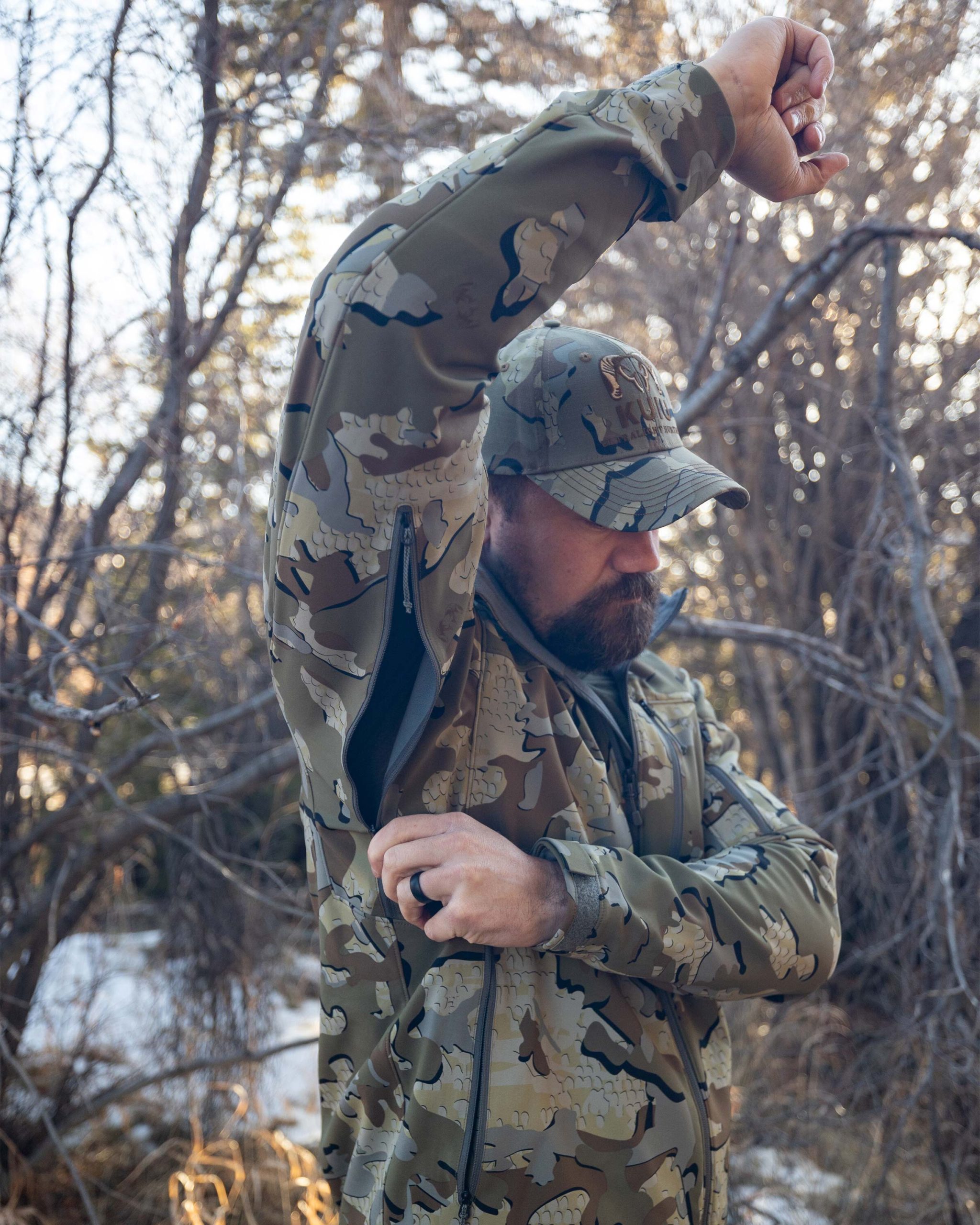 Guide PRO Hooded Jacket | Blaze/Major Brown - 图片 15