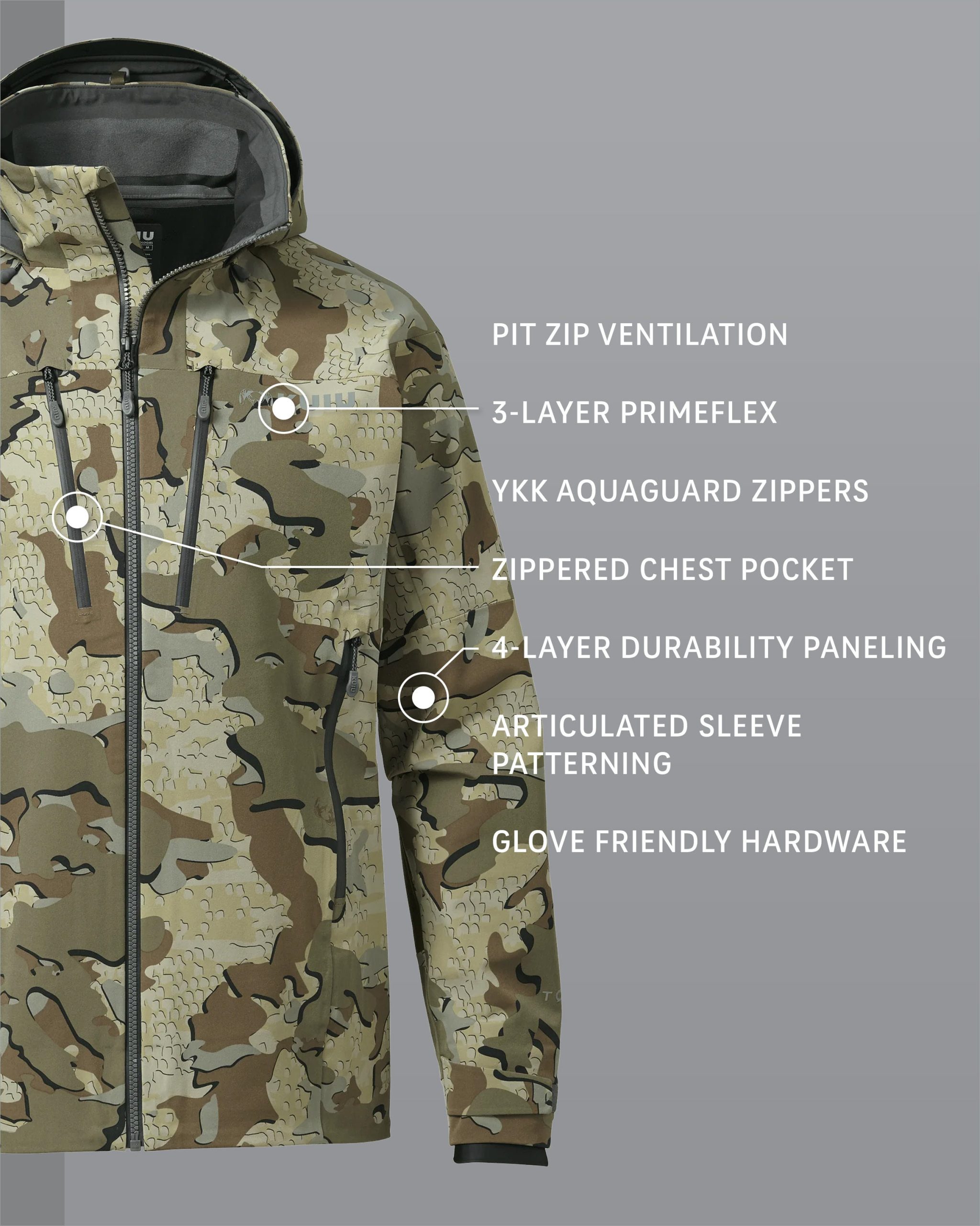 Yukon TR Rain Jacket | Valo - 图片 2