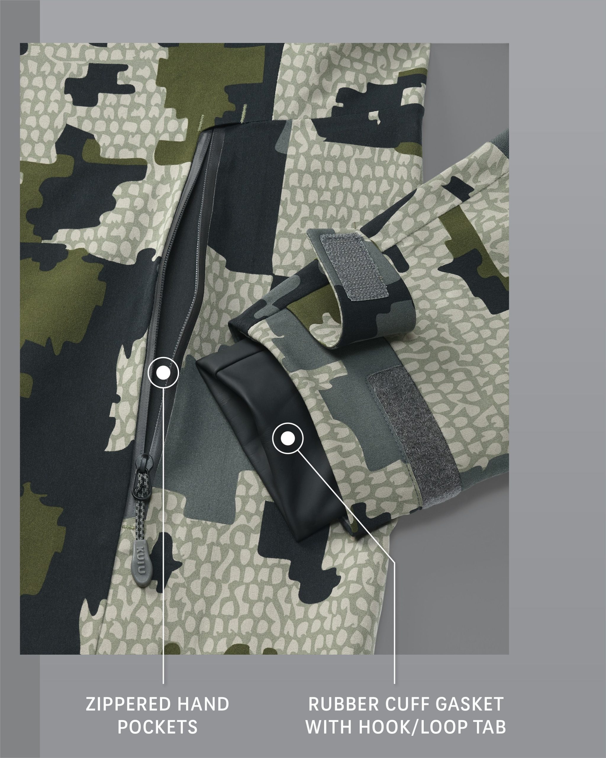 Yukon TR Rain Jacket | Verde - 图片 3