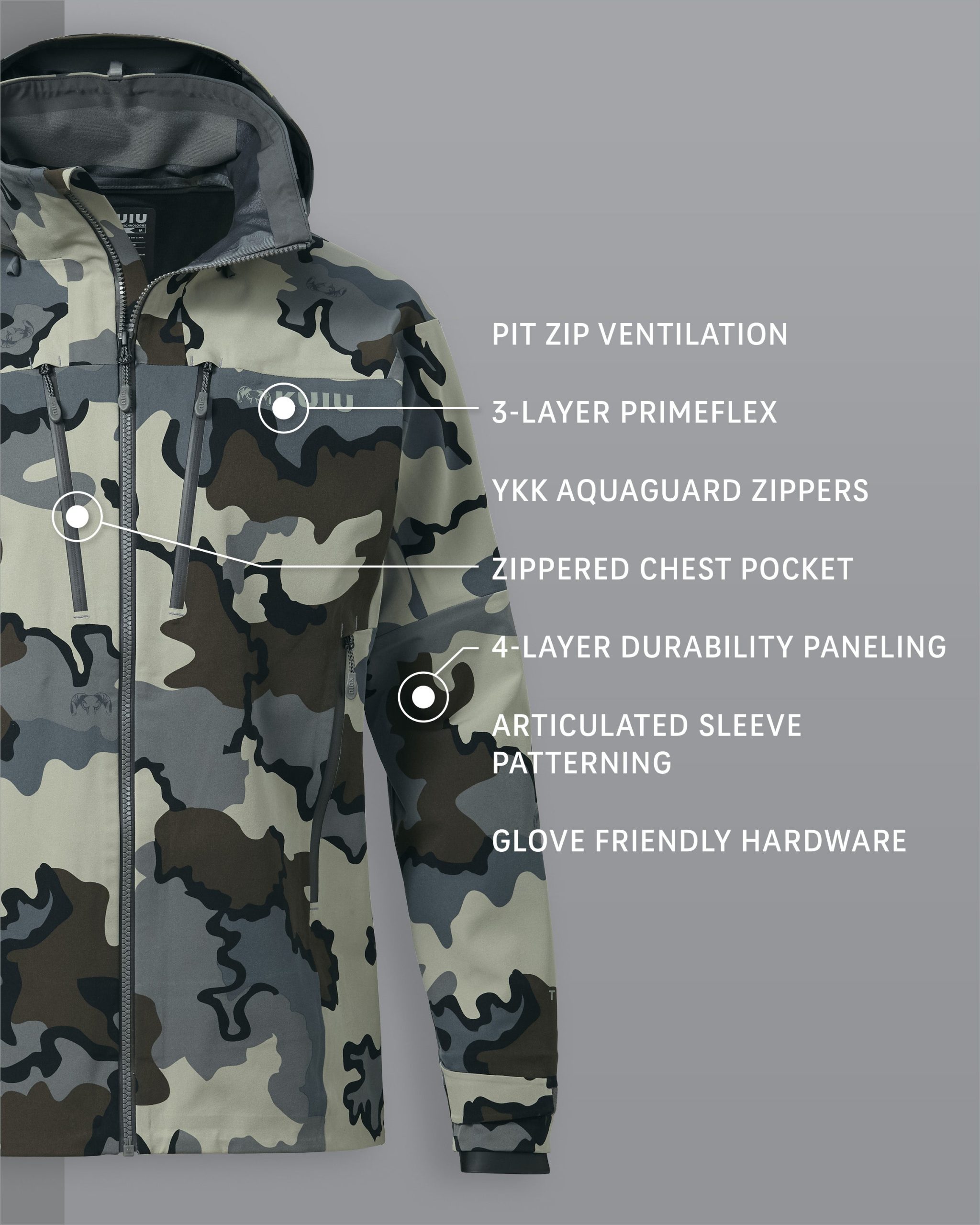 Yukon TR Rain Jacket | Vias - 图片 2