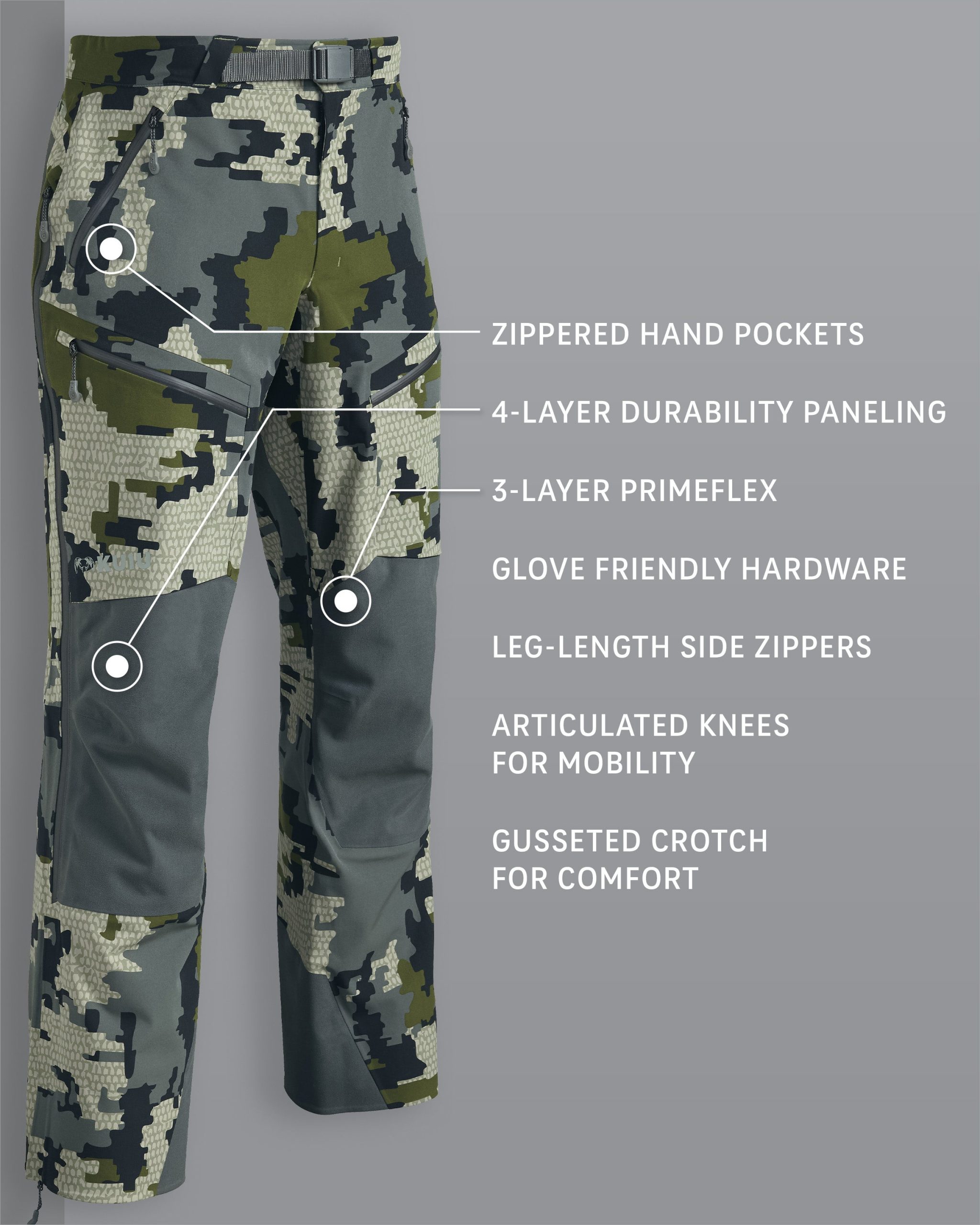 Yukon TR Rain Pant | Verde - 图片 2