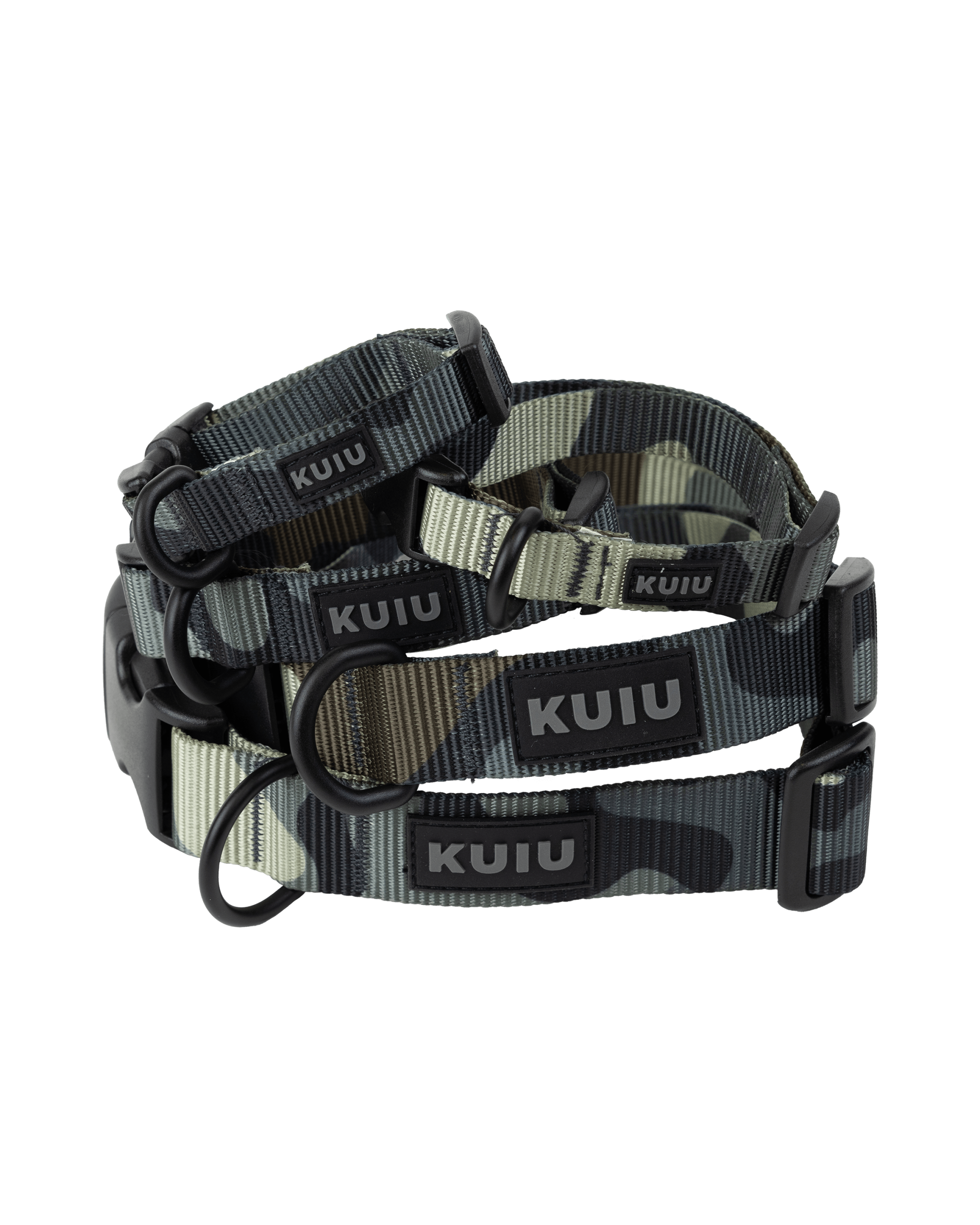 Camo Webbing Dog Collar | Vias - 图片 2