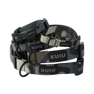 Alternative view of Camo Webbing Dog Collar | Vias