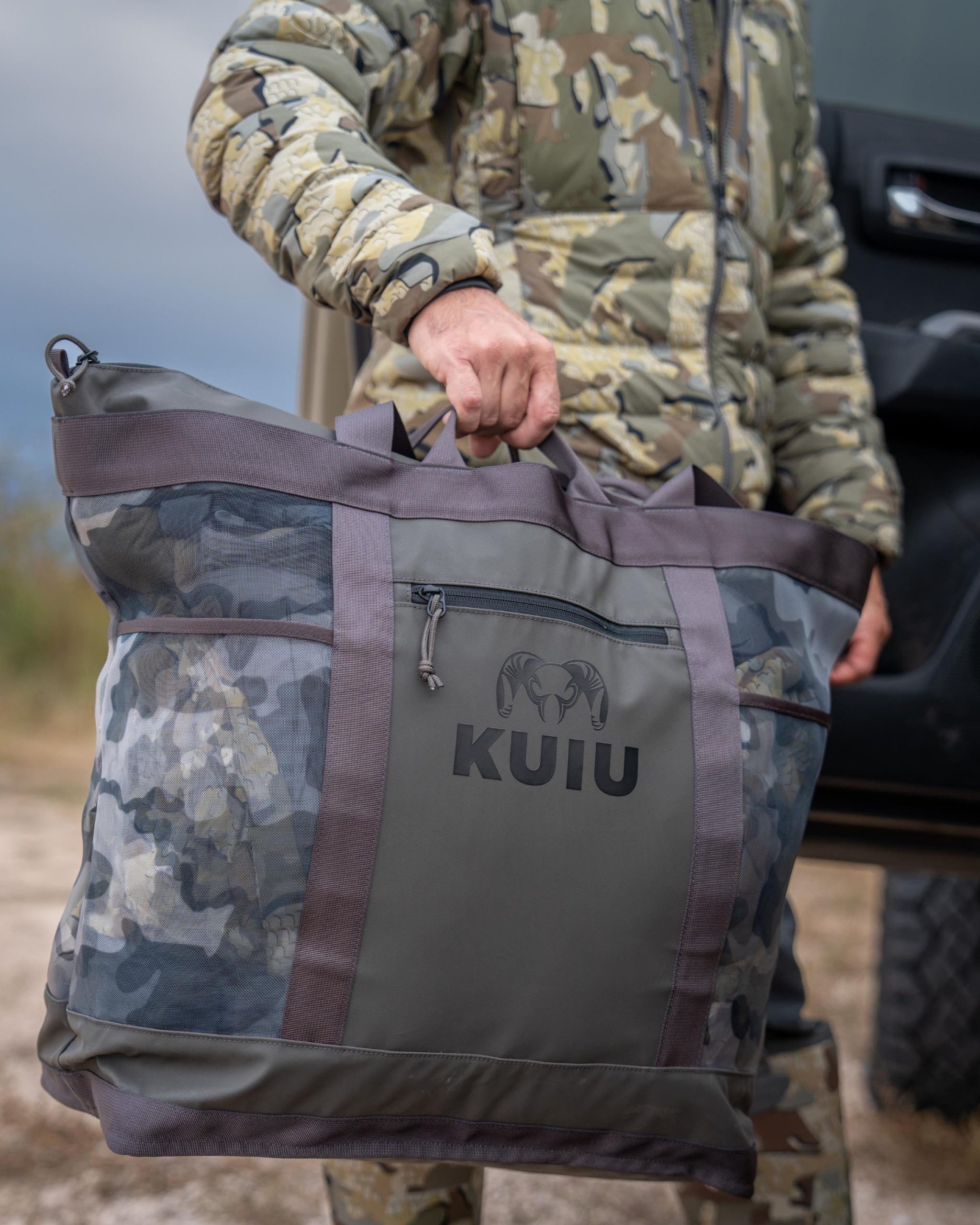 KUIU 3500 Mesh Tote Bag | Gunmetal - 图片 5