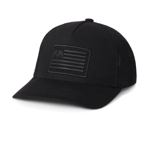 Welded Flag Patch Hat | Black/Black