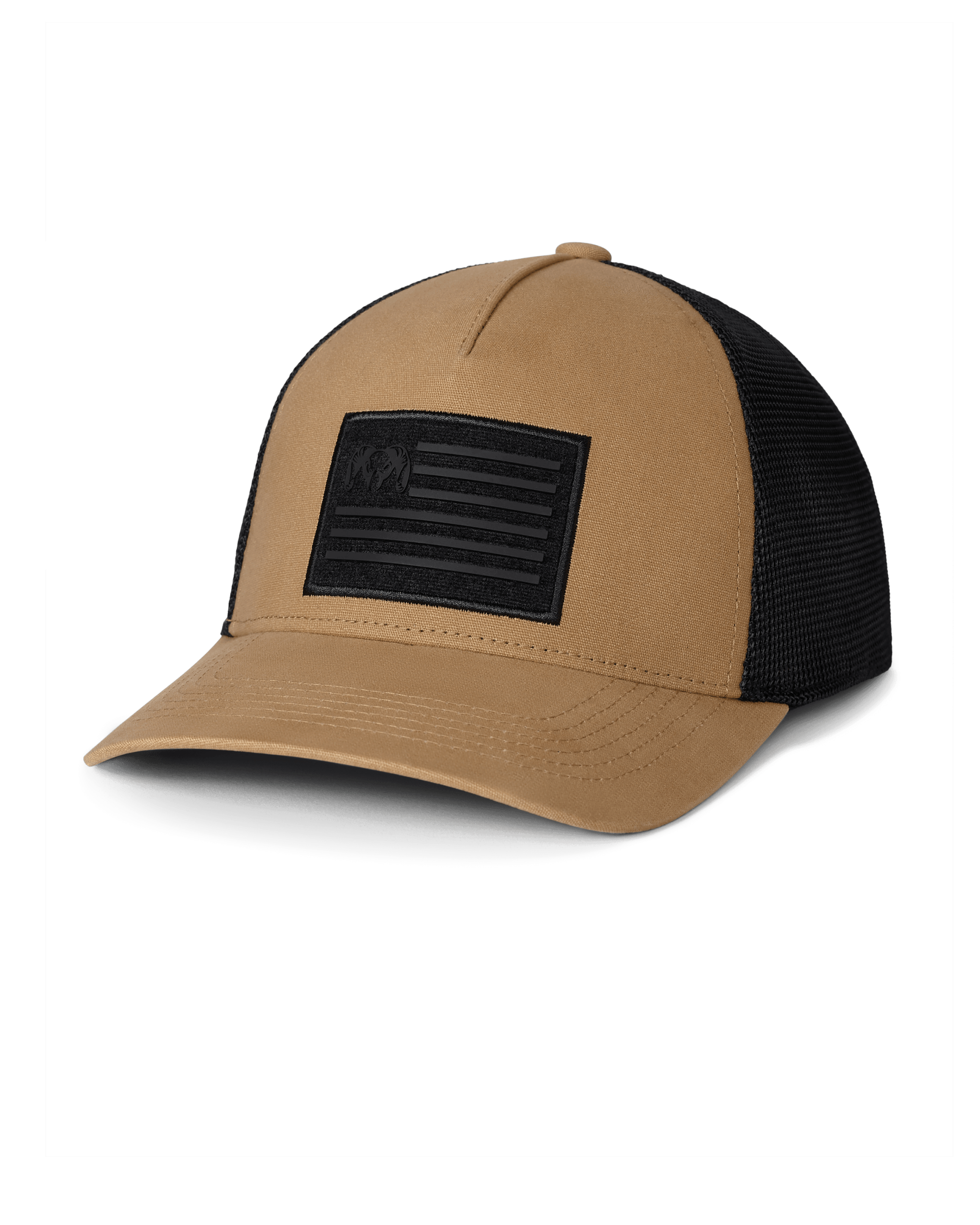Welded Flag Patch Hat | Mustard/Black