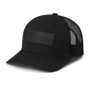KUIU Topo Patch Hat | Black/Black