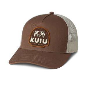 KUIU Here to Hunt Woven Patch Hat | Brown/Tan