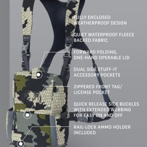 Alternative view of PRO G3 Bino Harness | Verde