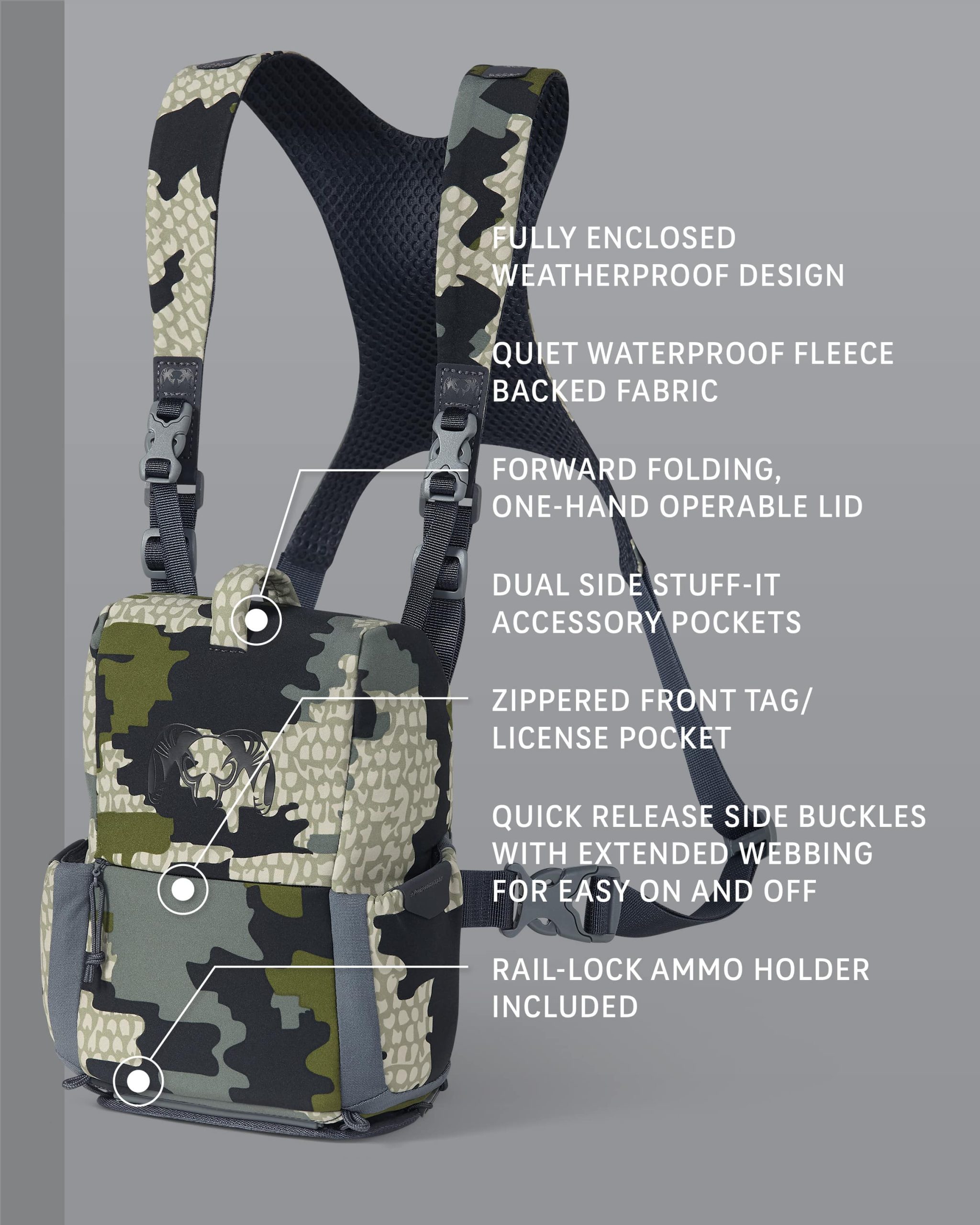 PRO G3 Bino Harness | Verde - 图片 2