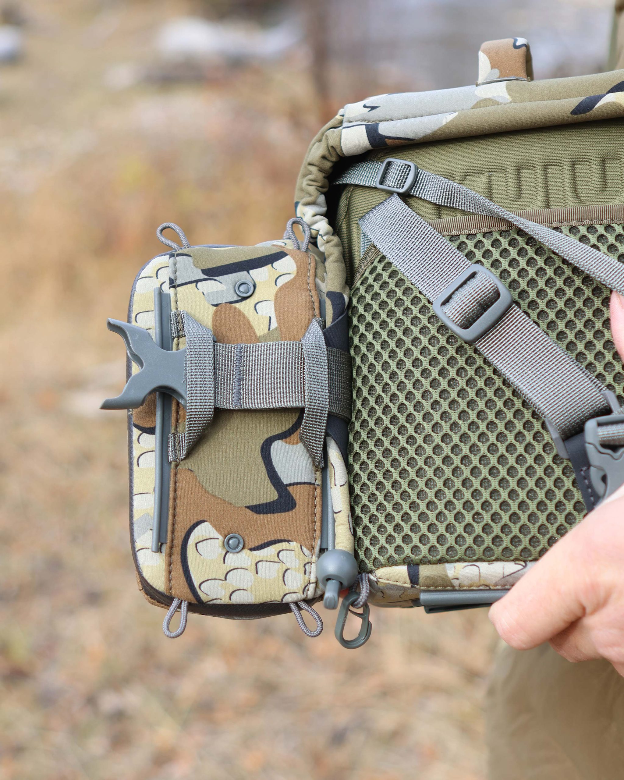 PRO G3 Bino Harness Accessory Pocket | Evergreen - 图片 7