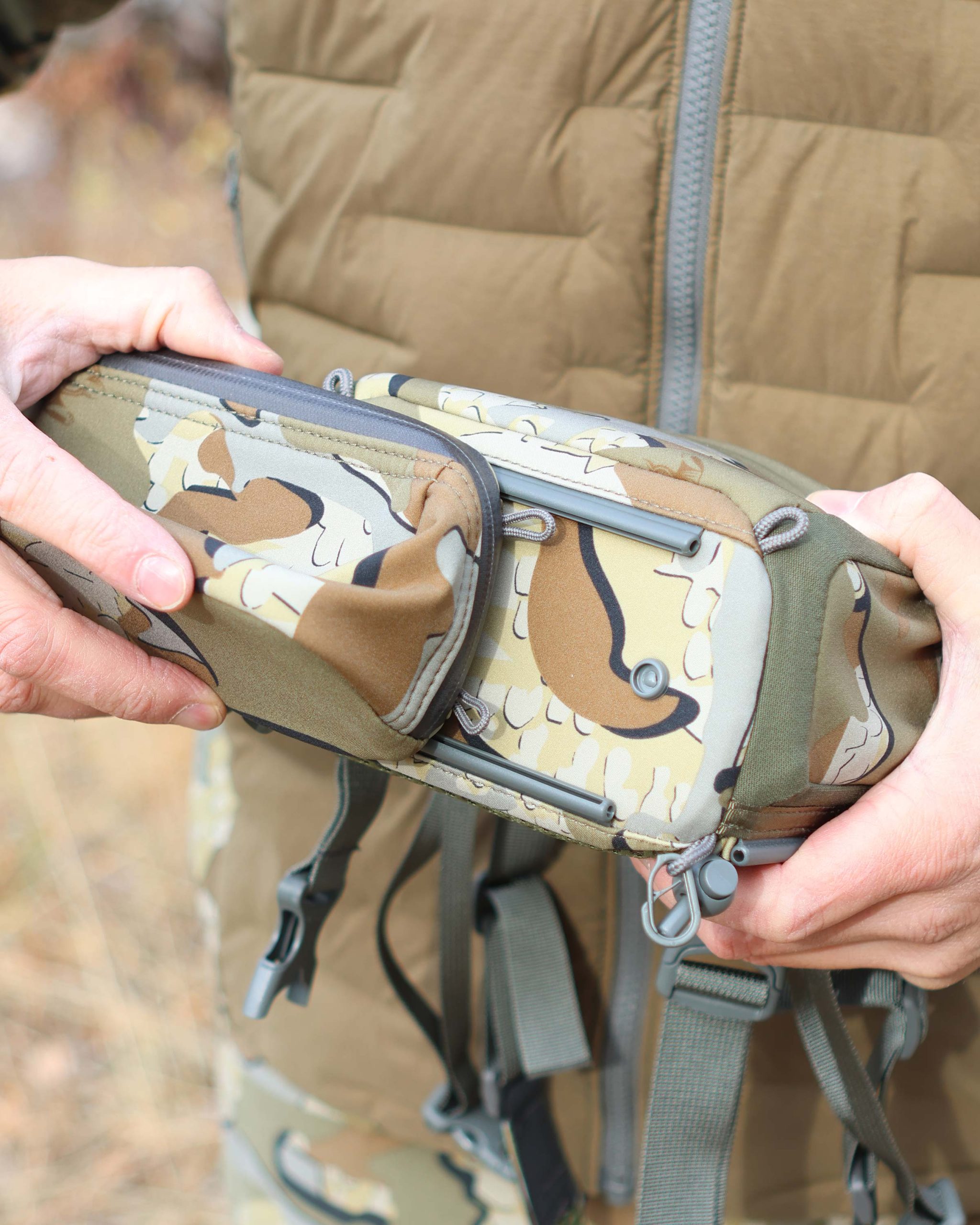 PRO G3 Bino Harness Accessory Pocket | Evergreen - 图片 5
