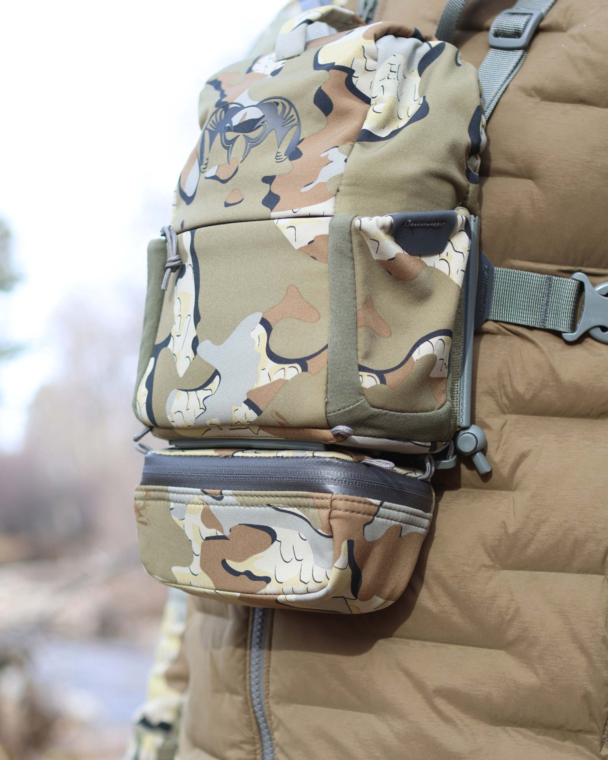 PRO G3 Bino Harness Accessory Pocket | Evergreen - 图片 4