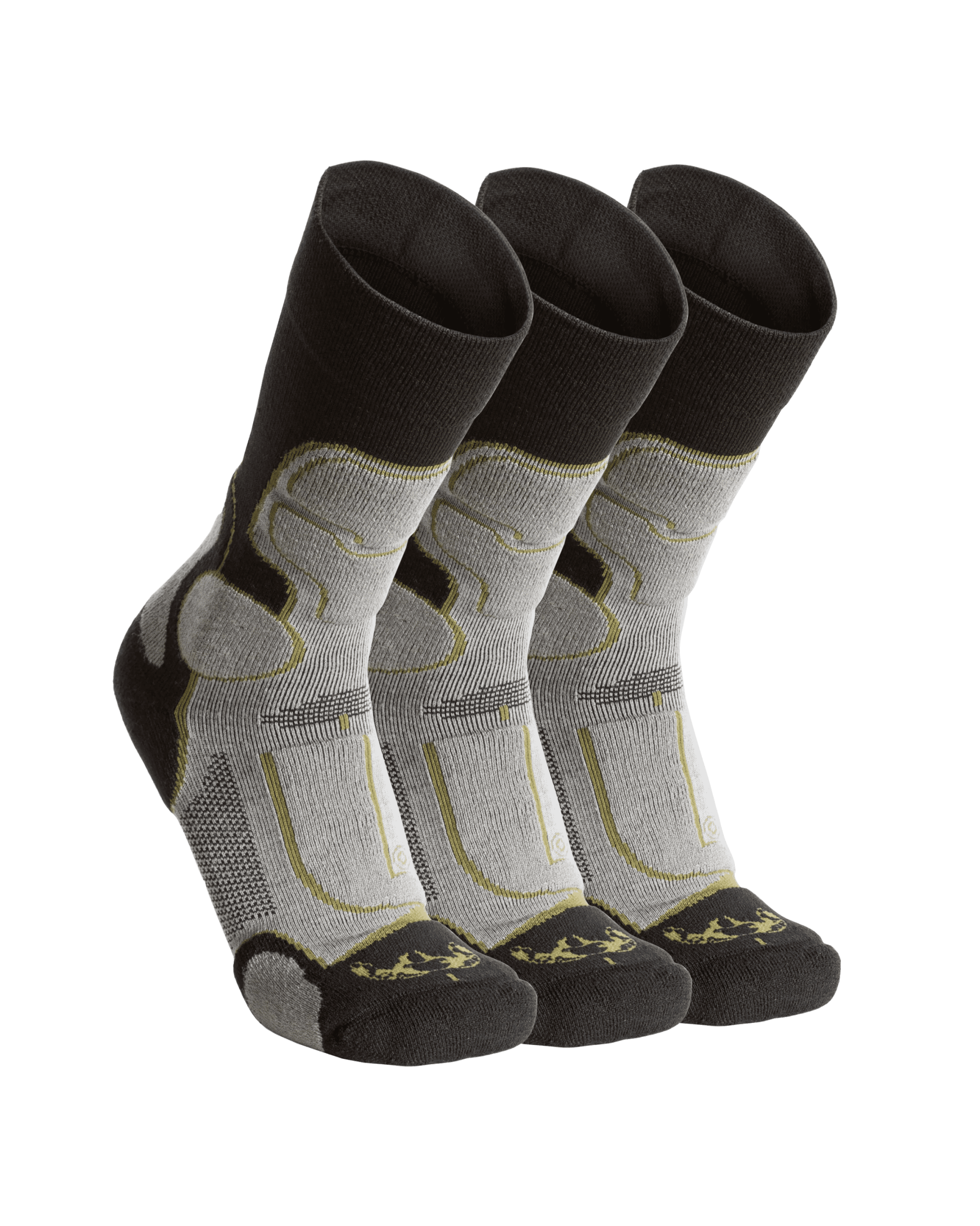 ULTRA Merino Crew Sock 3-Pair Pack | Grey Green