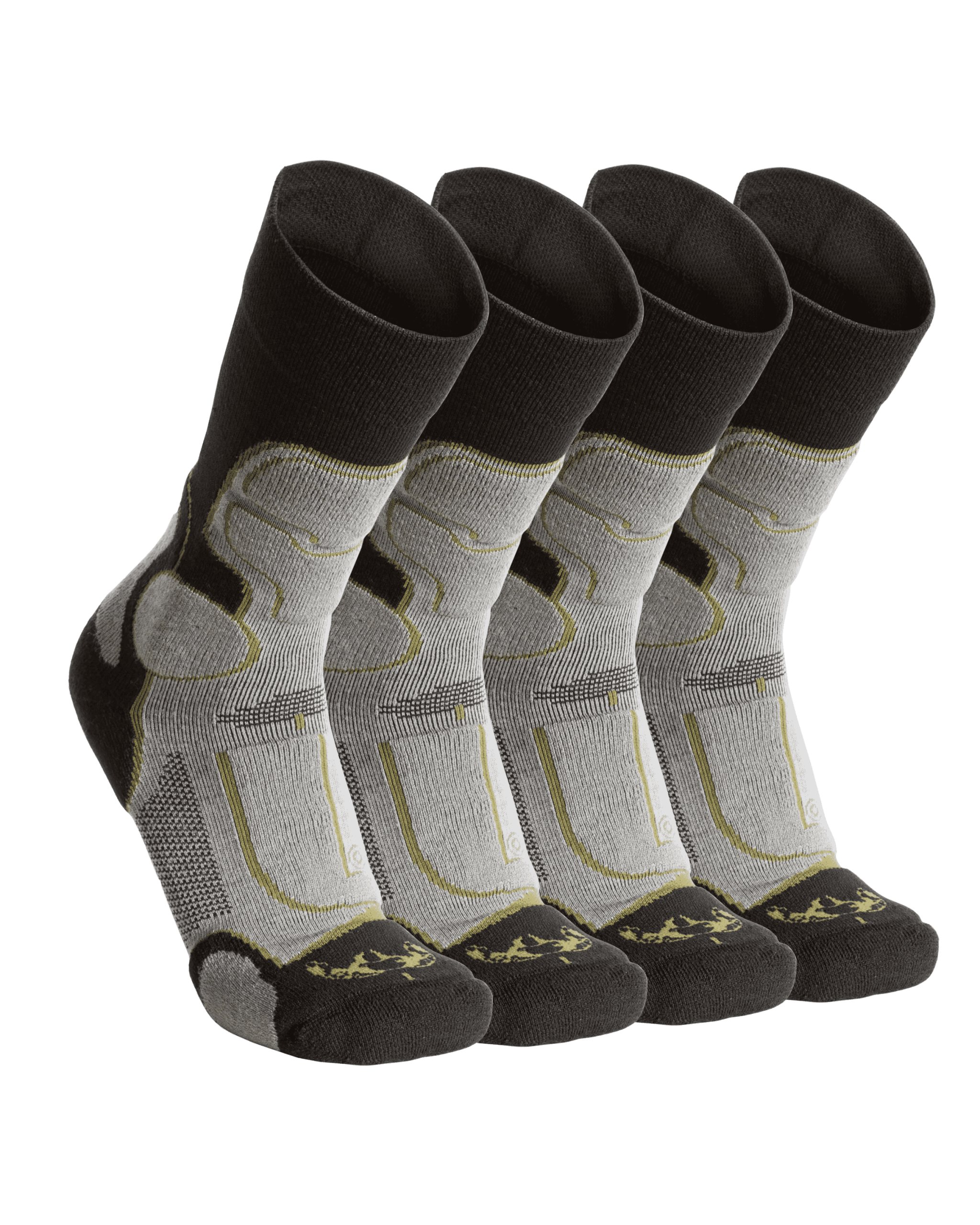 ULTRA Merino Crew Sock 4-Pair Pack | Grey Green