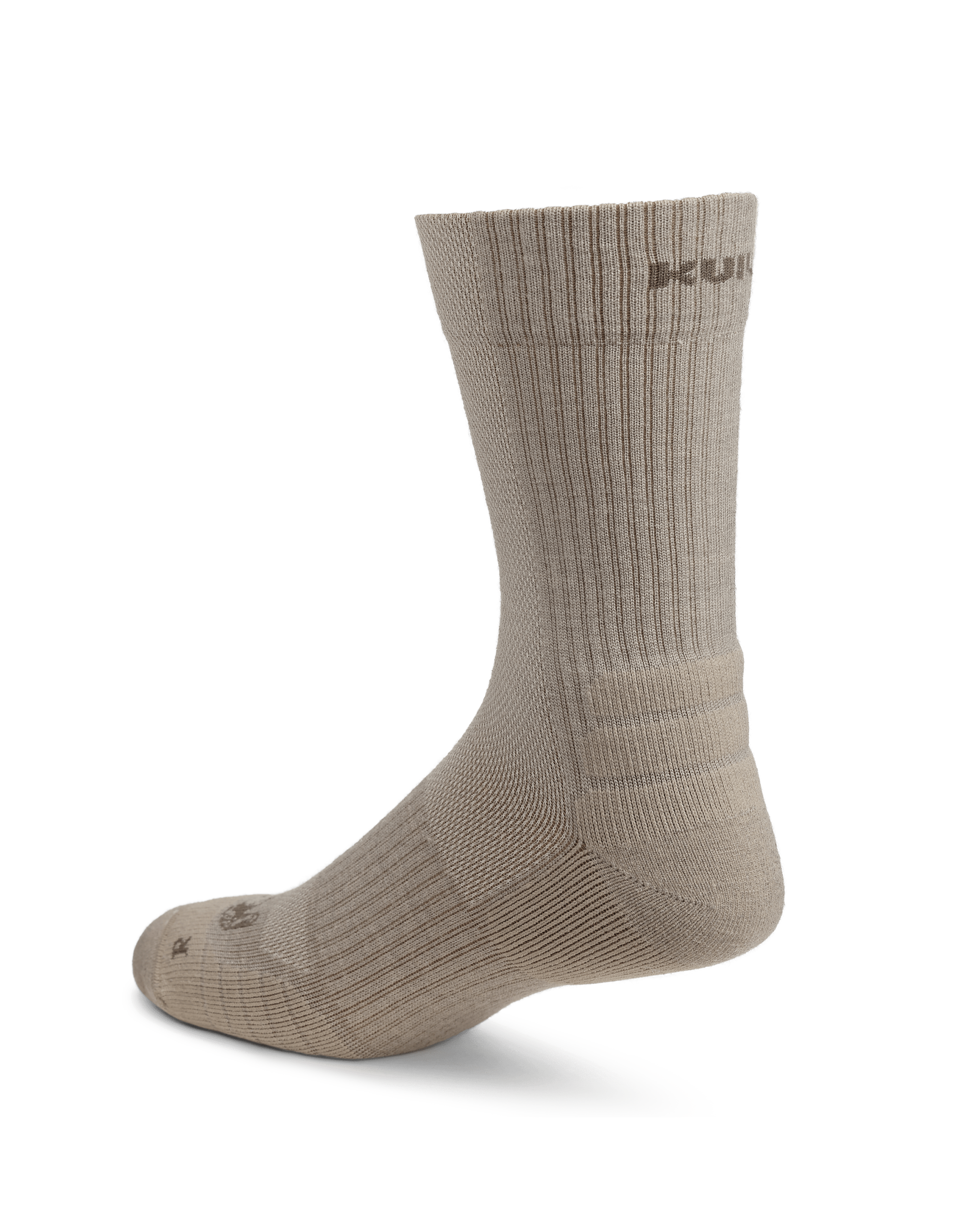 Merino Lightweight Performance Sock | Khaki - 图片 2