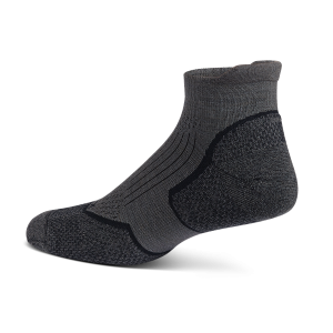 Alternative view of Merino 200N Lightweight Ankle Sock | Gunmetal