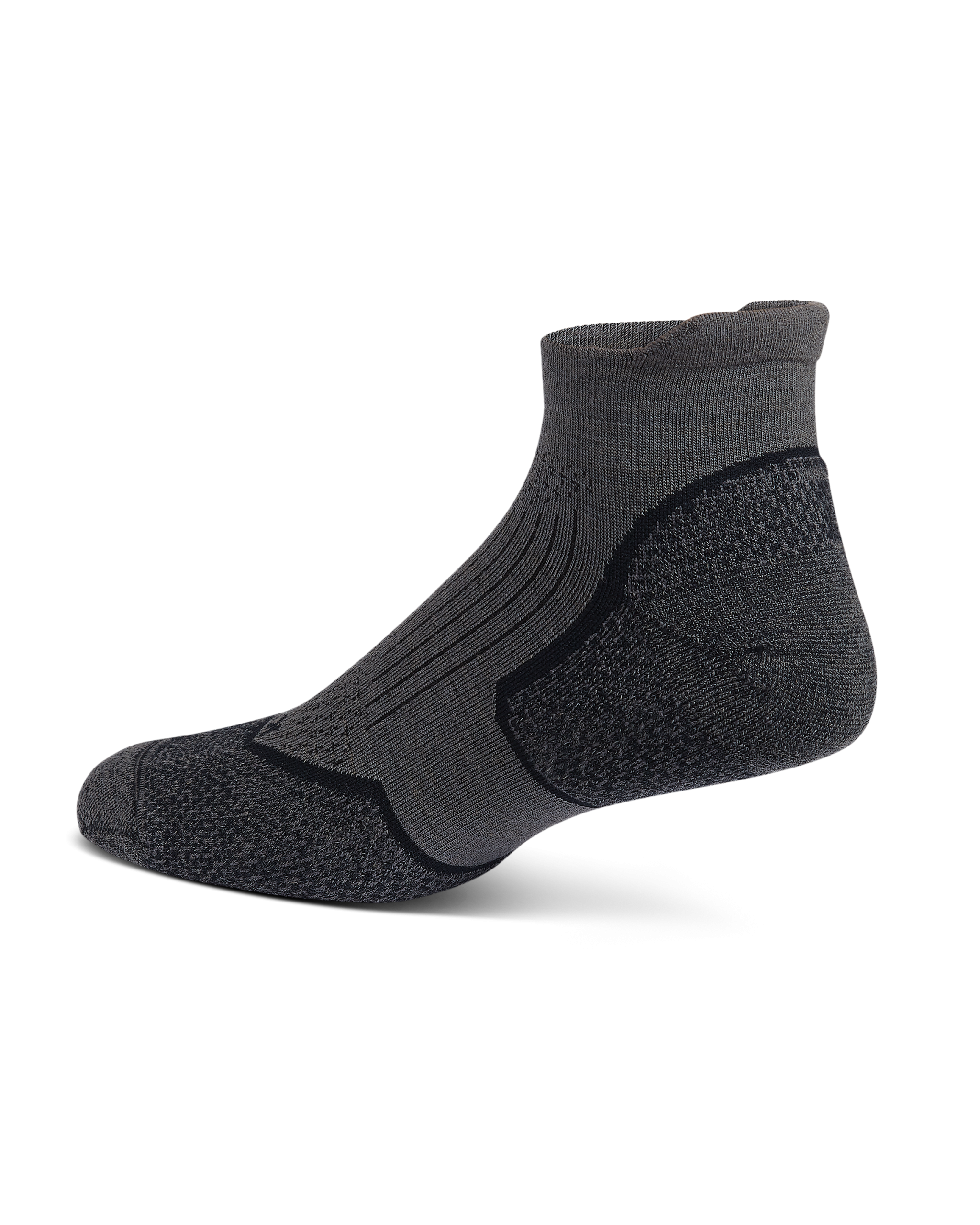 Merino 200N Lightweight Ankle Sock | Gunmetal - 图片 2