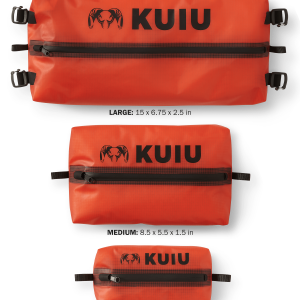 Alternative view of HD Zip Dry Bag | Blaze Orange