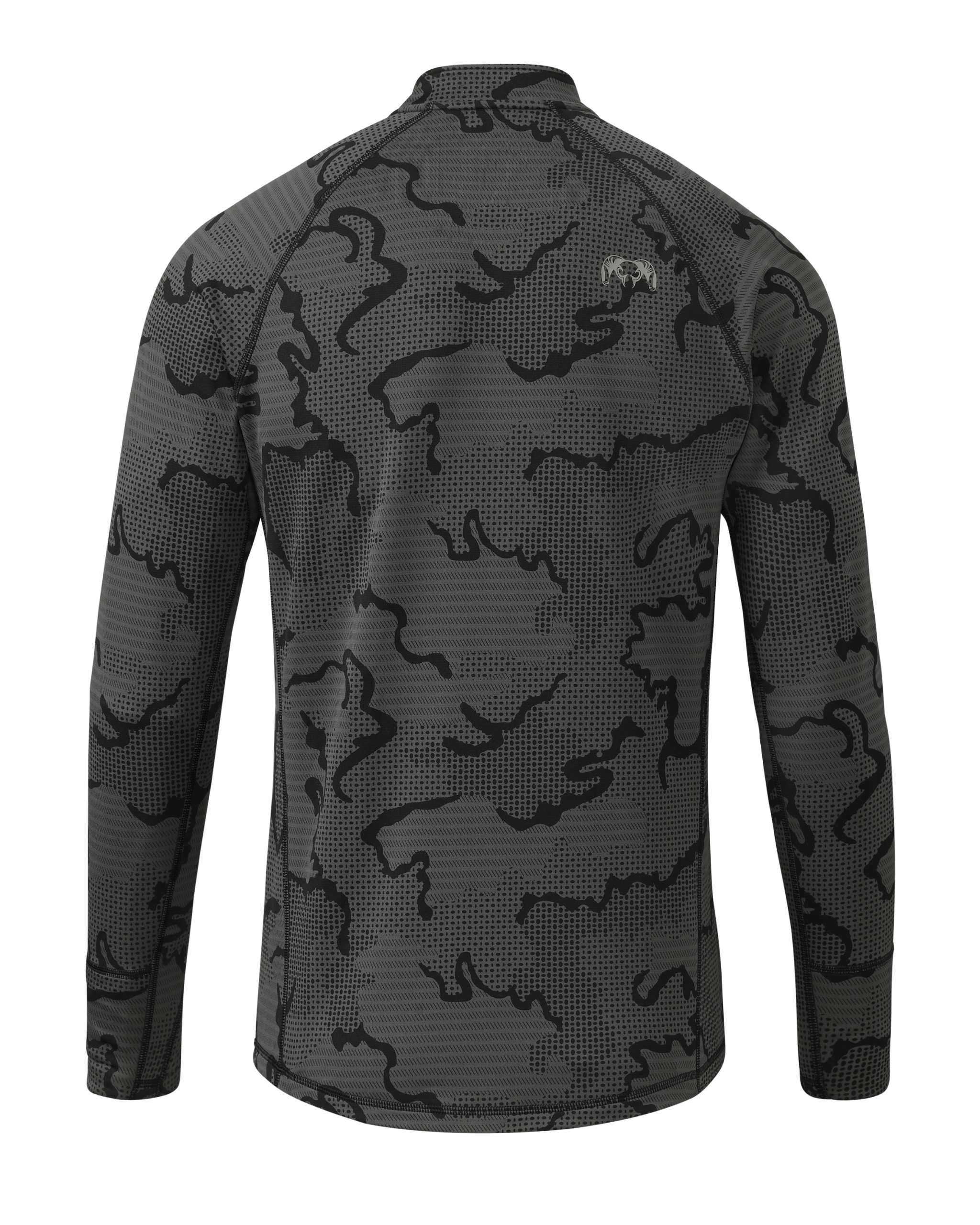 Ridgepoint Fleece Henley | Black Tonal - 图片 2