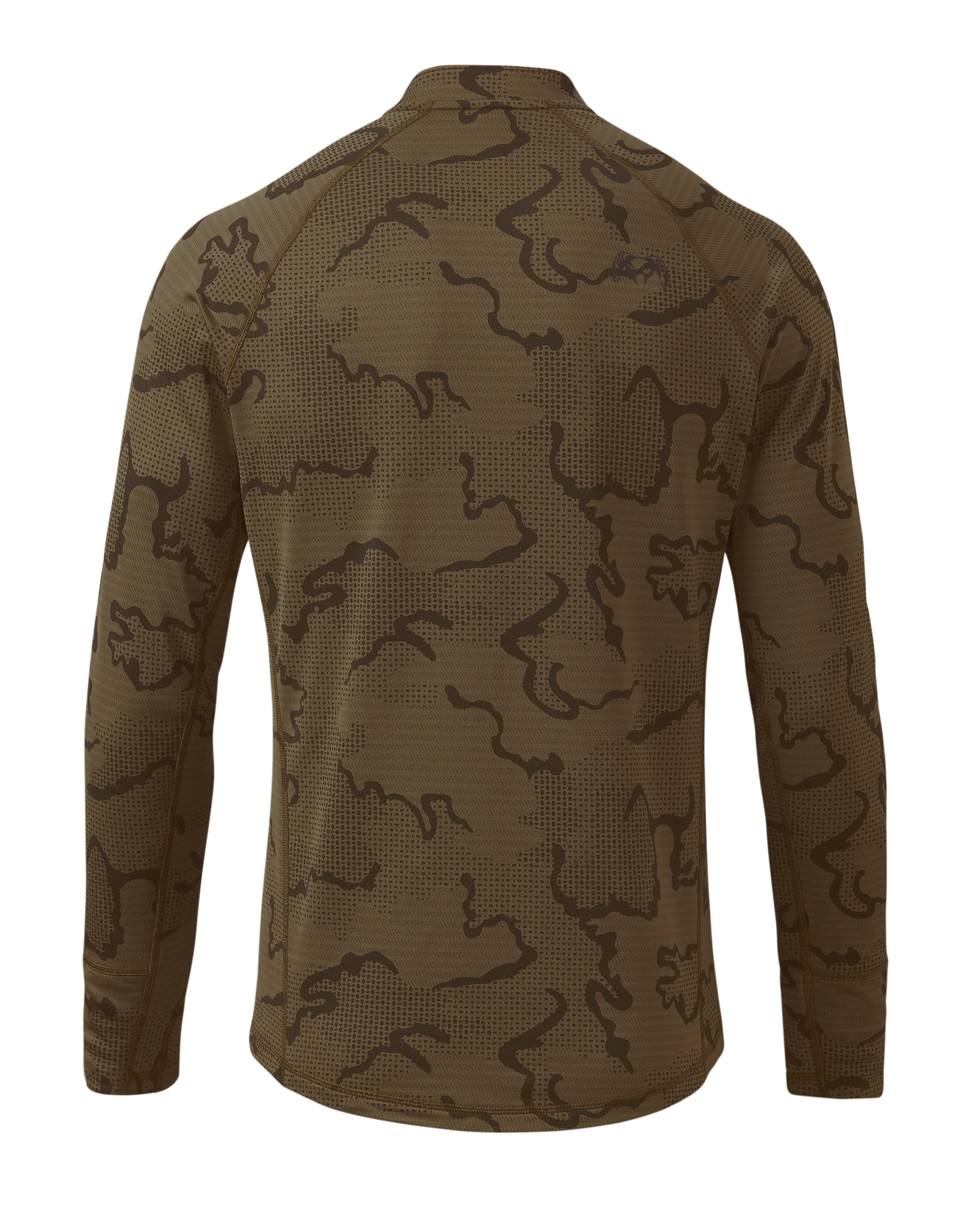 Ridgepoint Fleece Henley | Coyote Brown Tonal - 图片 2