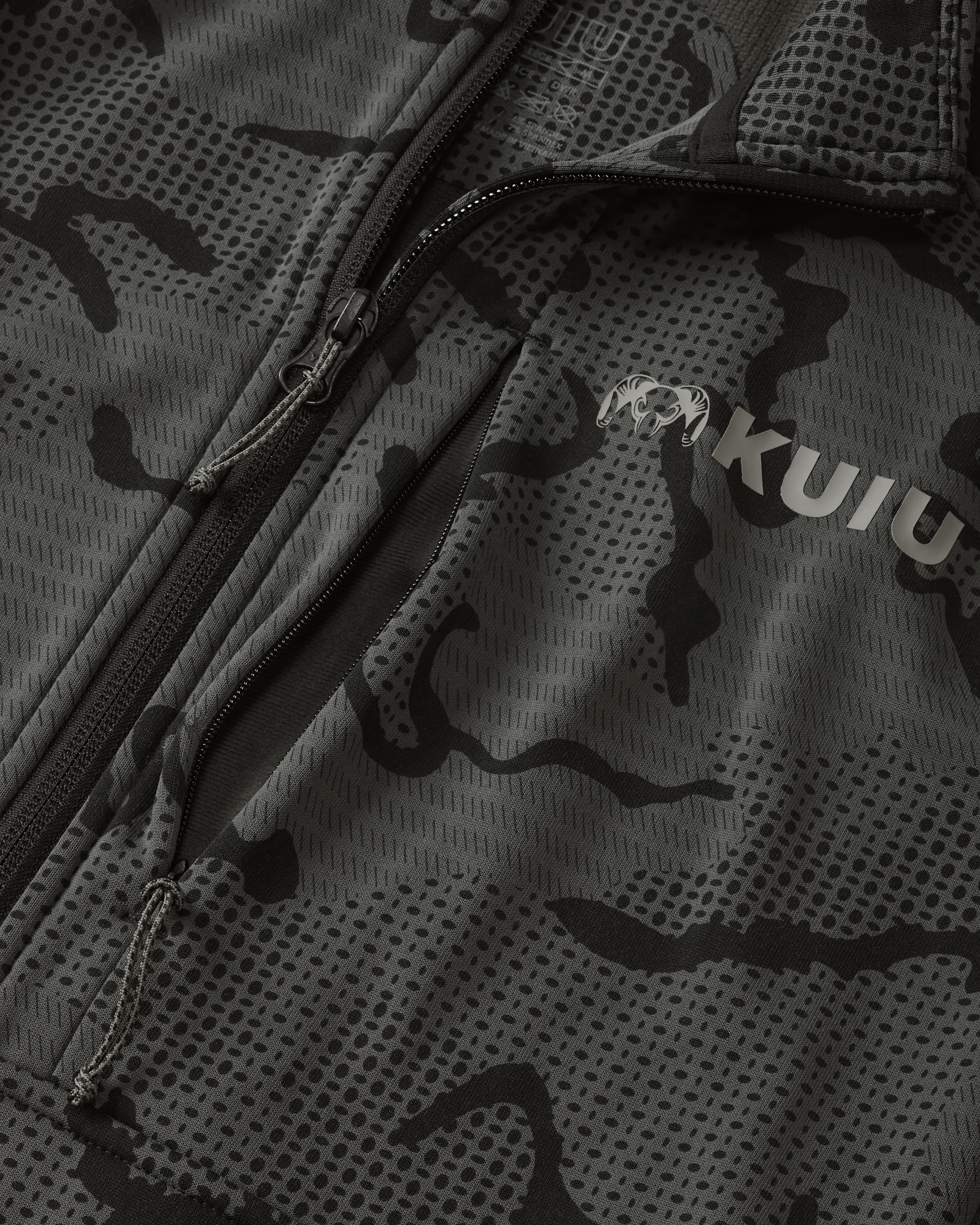 Ridgepoint Fleece Zip-T | Black Tonal - 图片 3