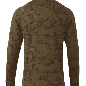 Alternative view of Ridgepoint Fleece Zip-T | Coyote Brown Tonal