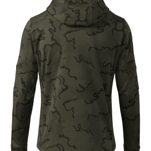Alternative view of Ridgepoint Fleece Hoodie | Ash Tonal