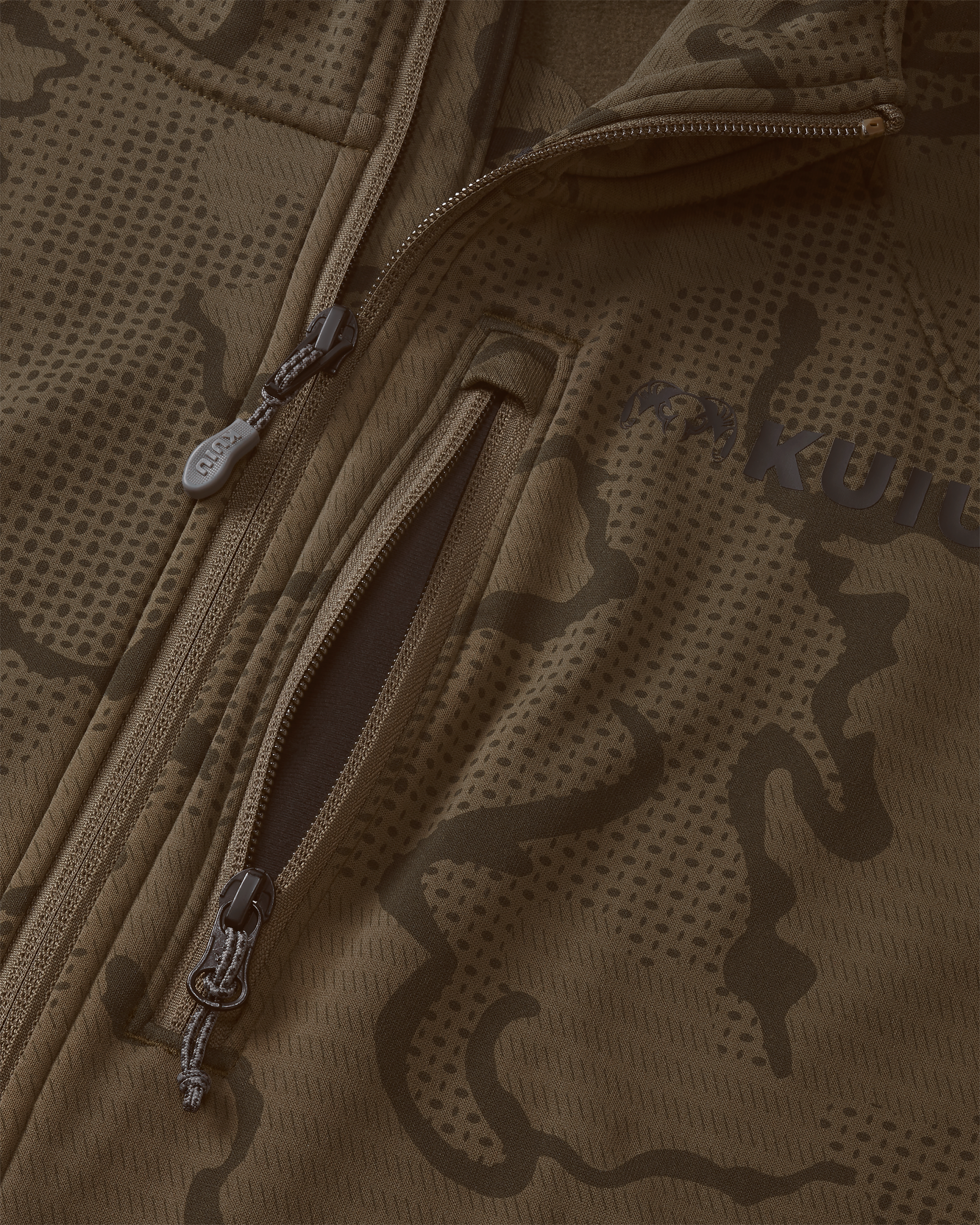 Ridgepoint Fleece Hoodie | Coyote Brown Tonal - 图片 3