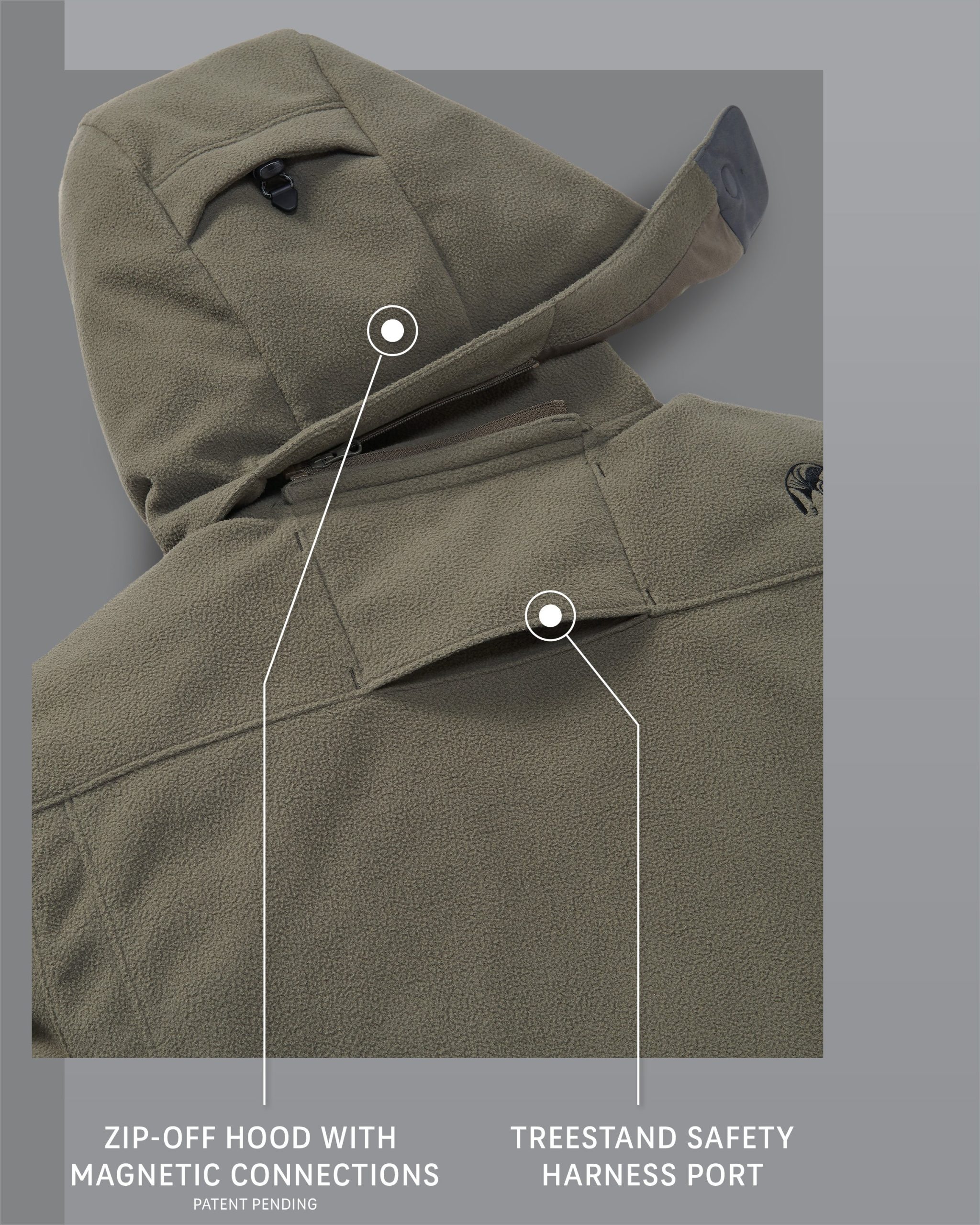 Outlet KUIU Proximity LT Hooded Jacket | Ash - 图片 3