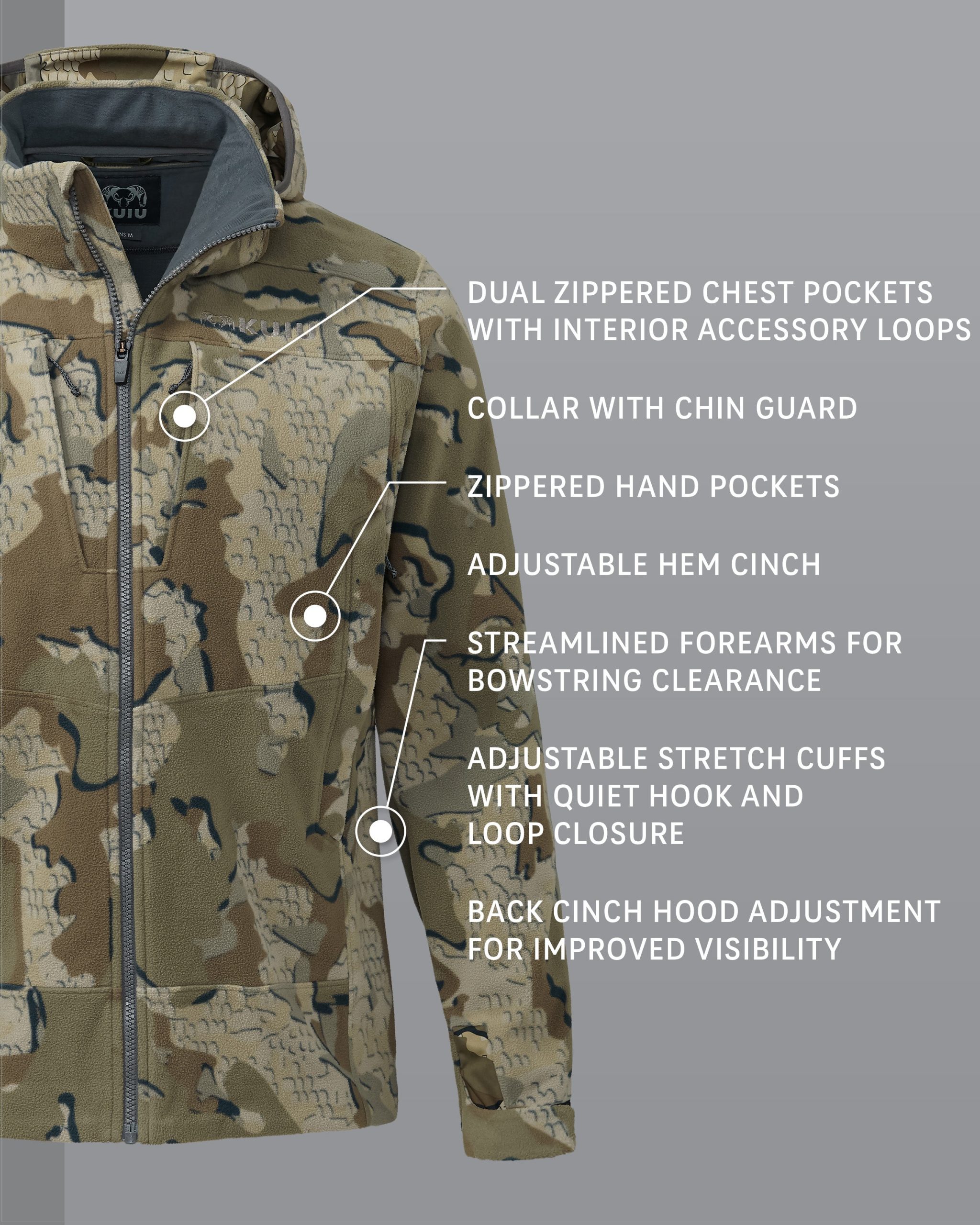KUIU Proximity LT Hooded Jacket | Valo - 图片 2