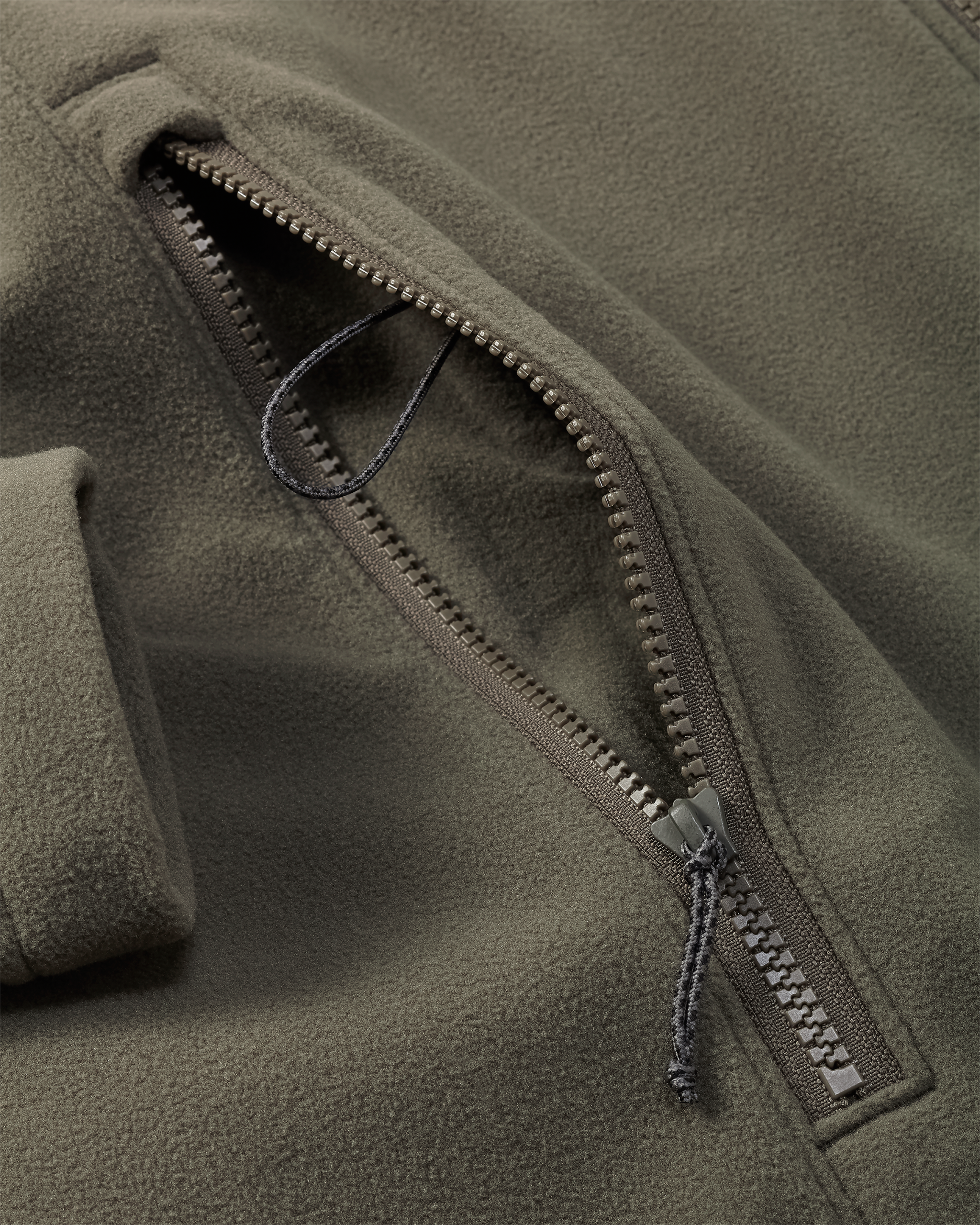Border Fleece Full Zip | Ash - 图片 3