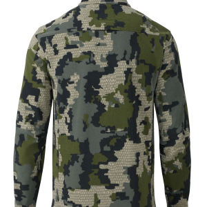 Alternative view of Border Fleece Full Zip | Verde