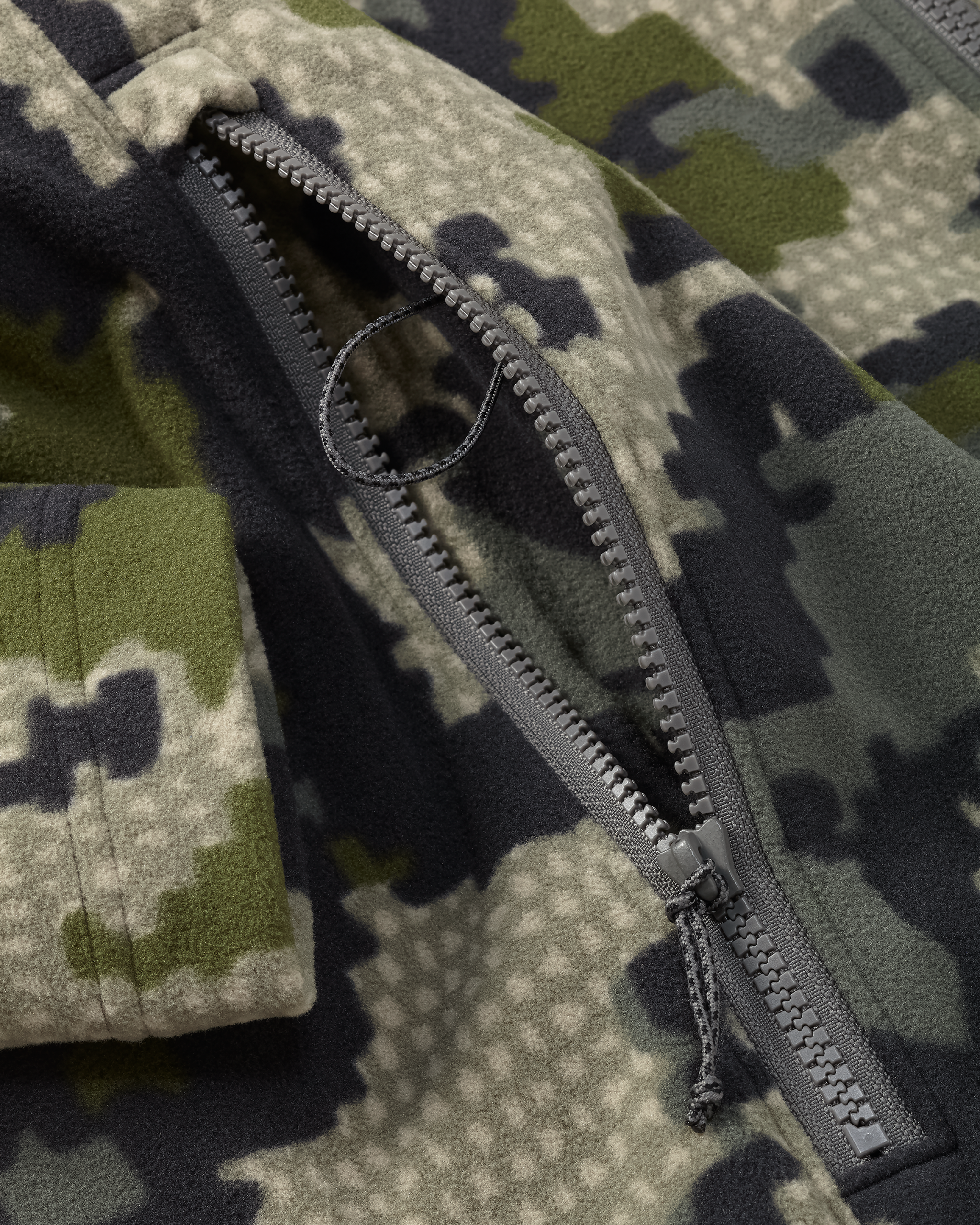 Border Fleece Full Zip | Verde - 图片 3