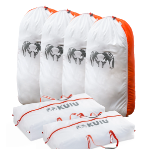 Elk/Caribou Large Game Bag Set | White-Orange