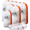 Moose/Bison XL Game Bag Set | White-Orange