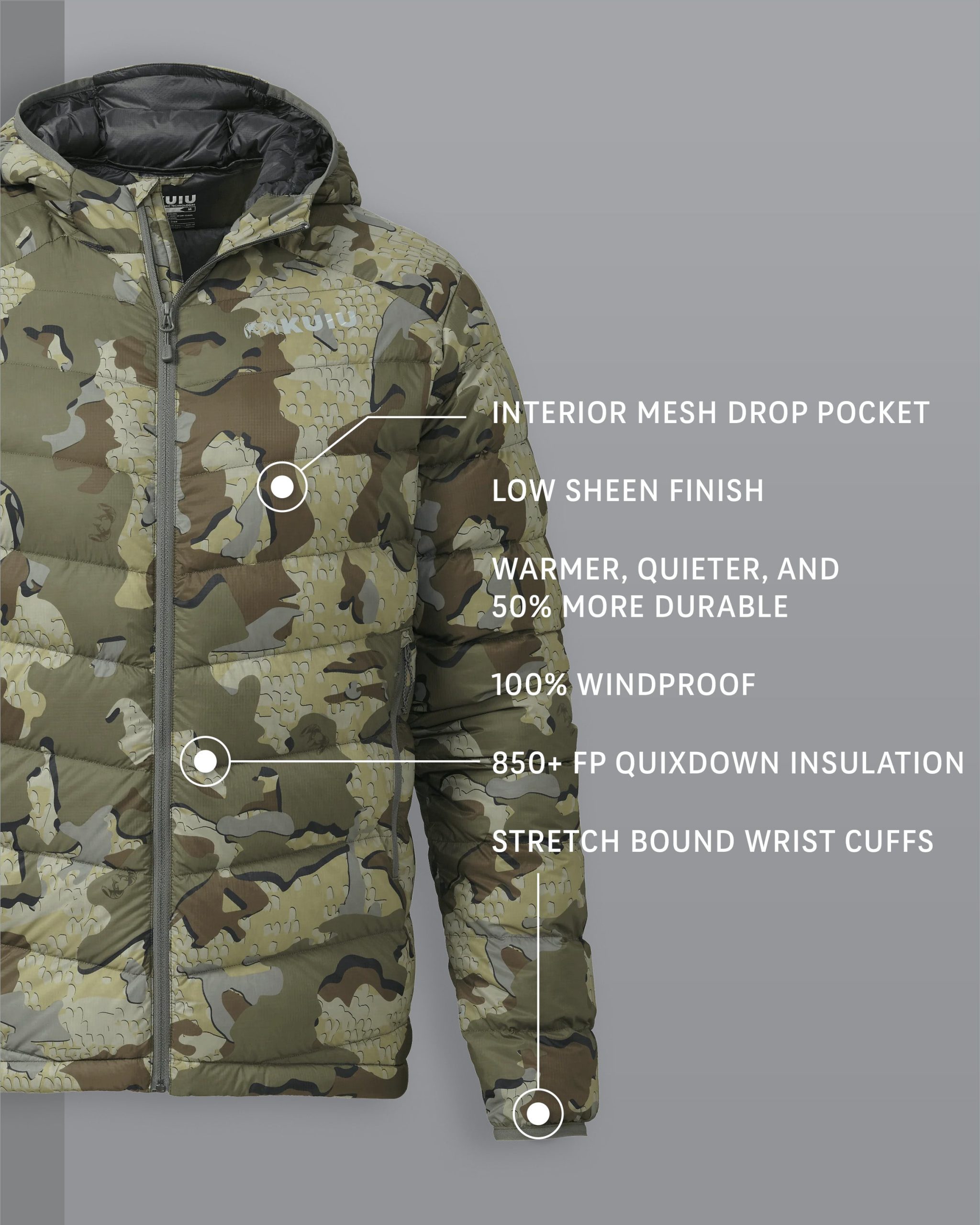 Super Down LT Hooded Jacket | Valo - 图片 2