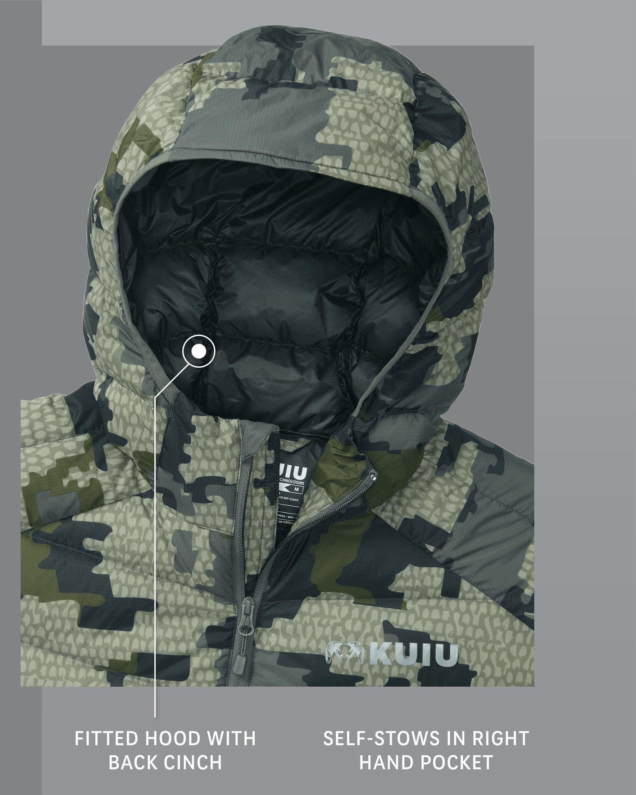 Super Down LT Hooded Jacket | Verde - 图片 3