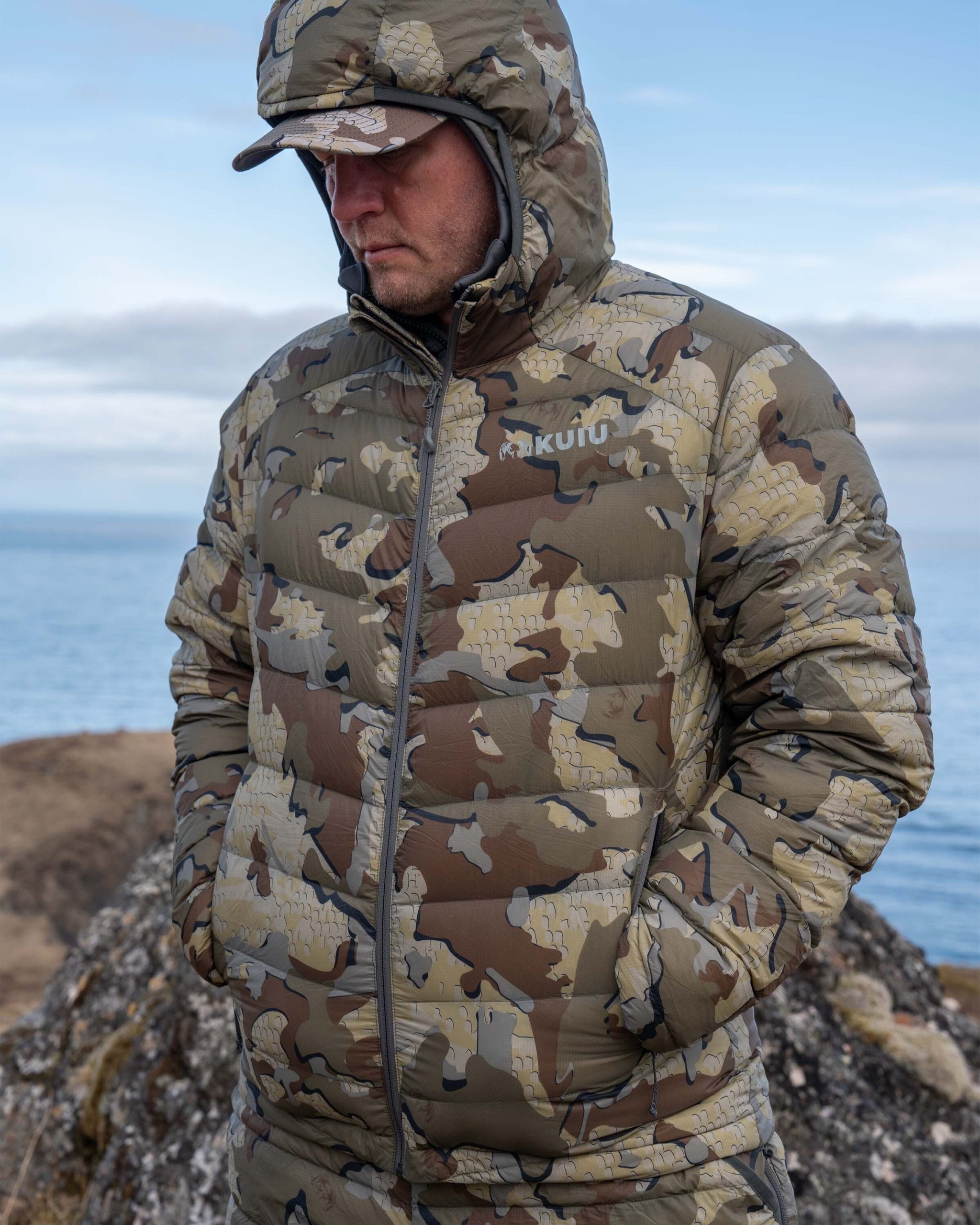 Super Down LT Hooded Jacket | Gunmetal - 图片 5