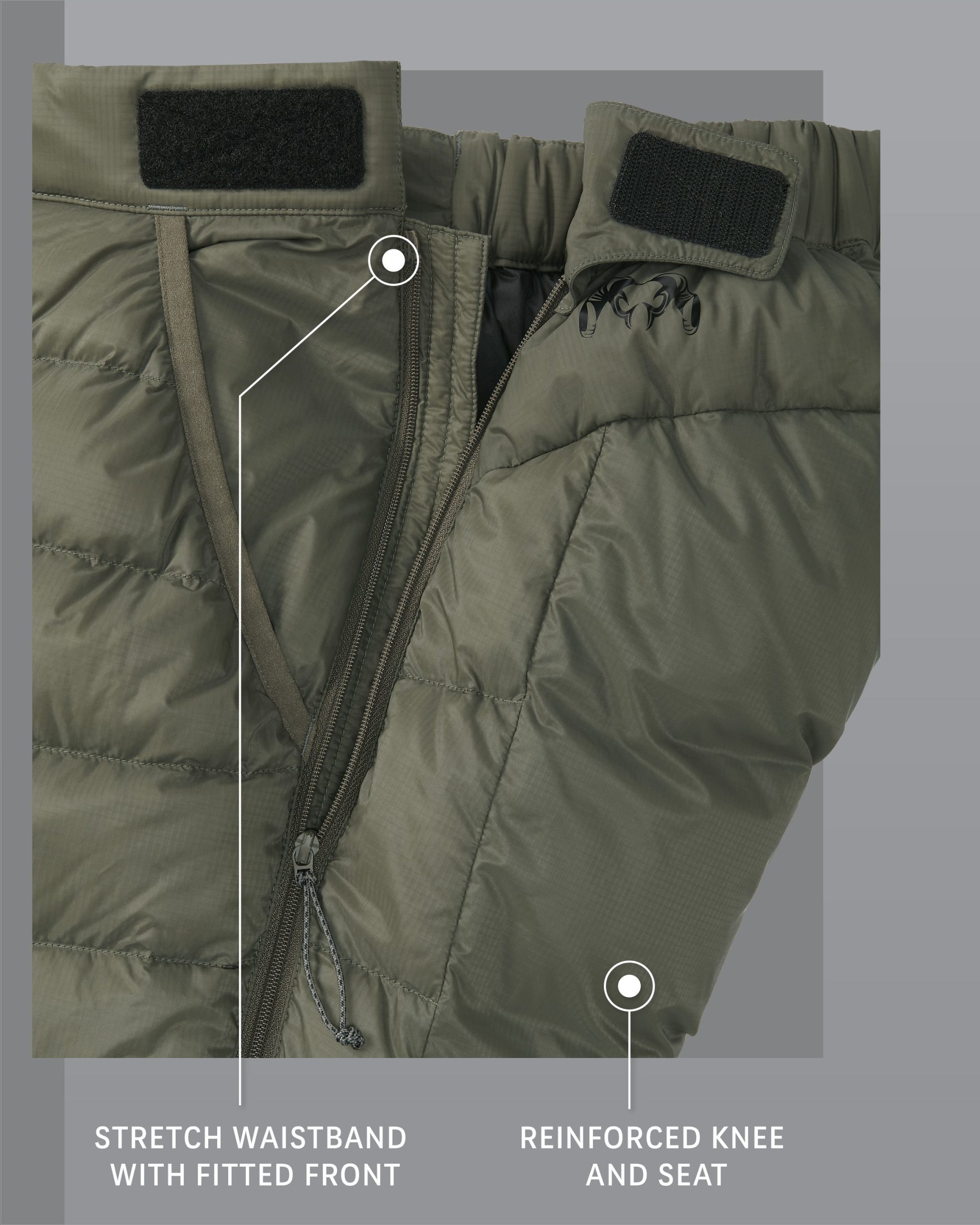 Super Down LT Pant | Ash - 图片 3