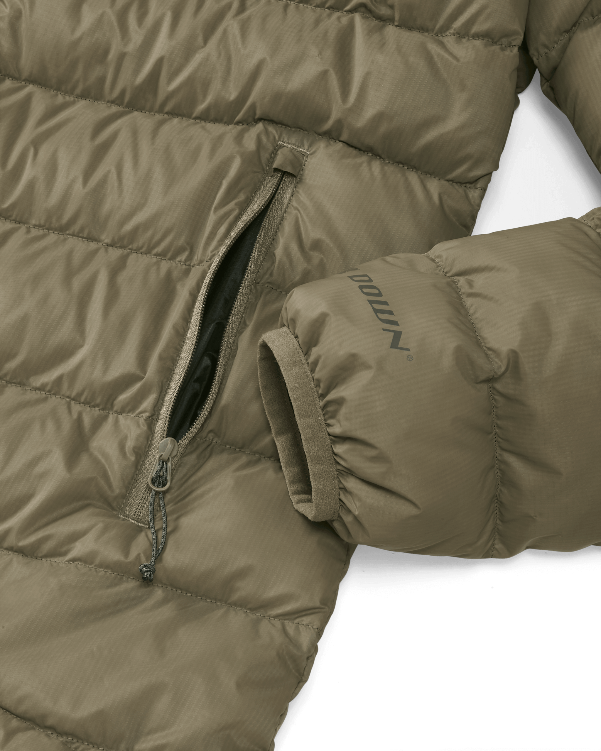 Women's Super Down LT Jacket | Khaki - 图片 3