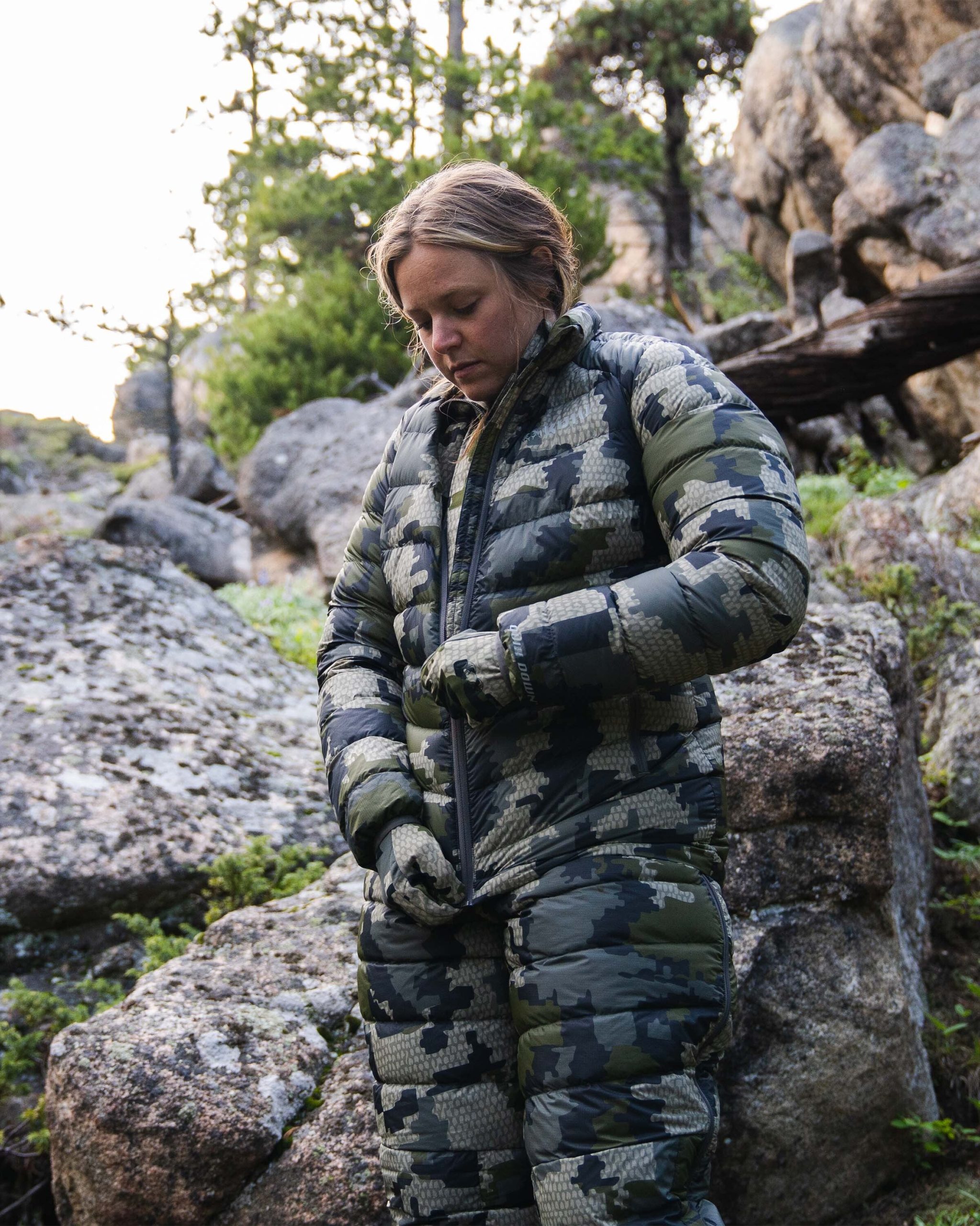 Women's Super Down LT Jacket | Khaki - 图片 6