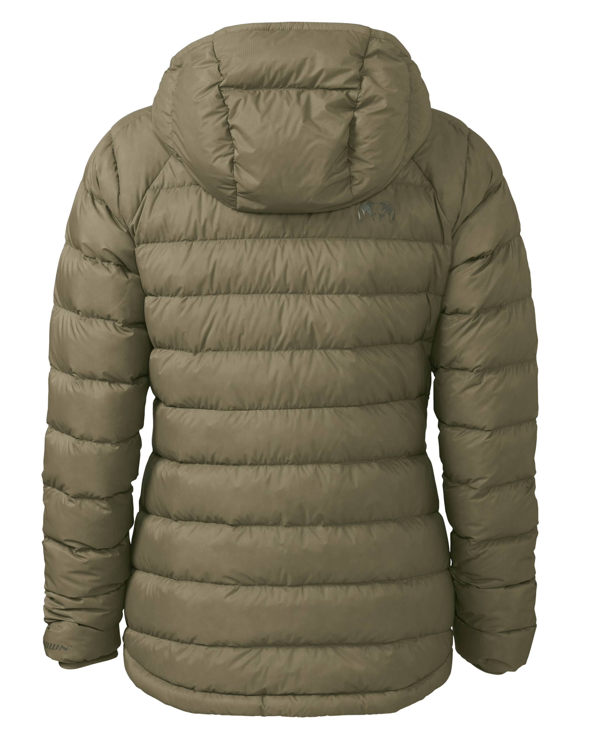 Women's Super Down LT Hooded Jacket | Khaki - 图片 2