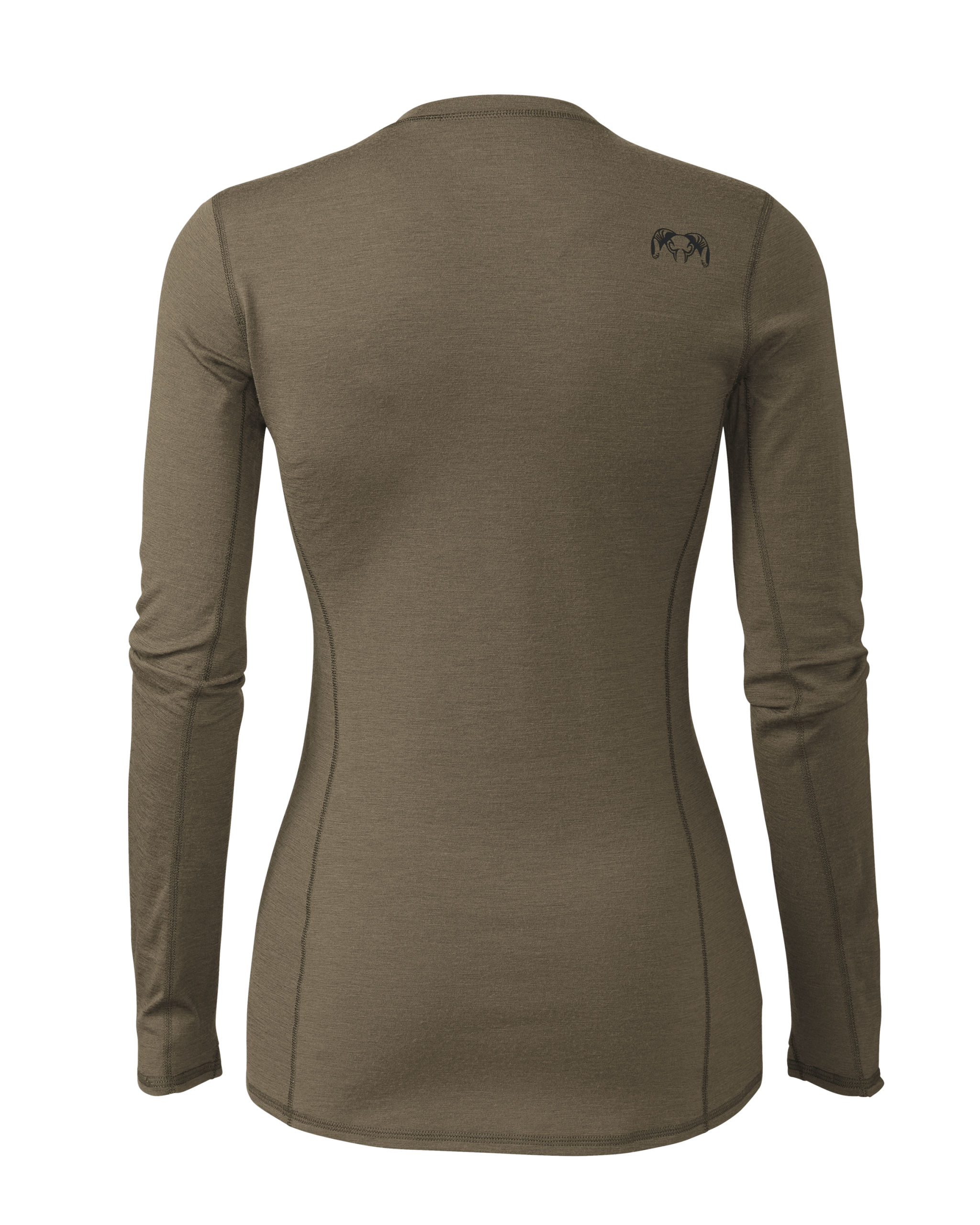 Women's ULTRA Merino 145 LS Crew | Ash - 图片 2