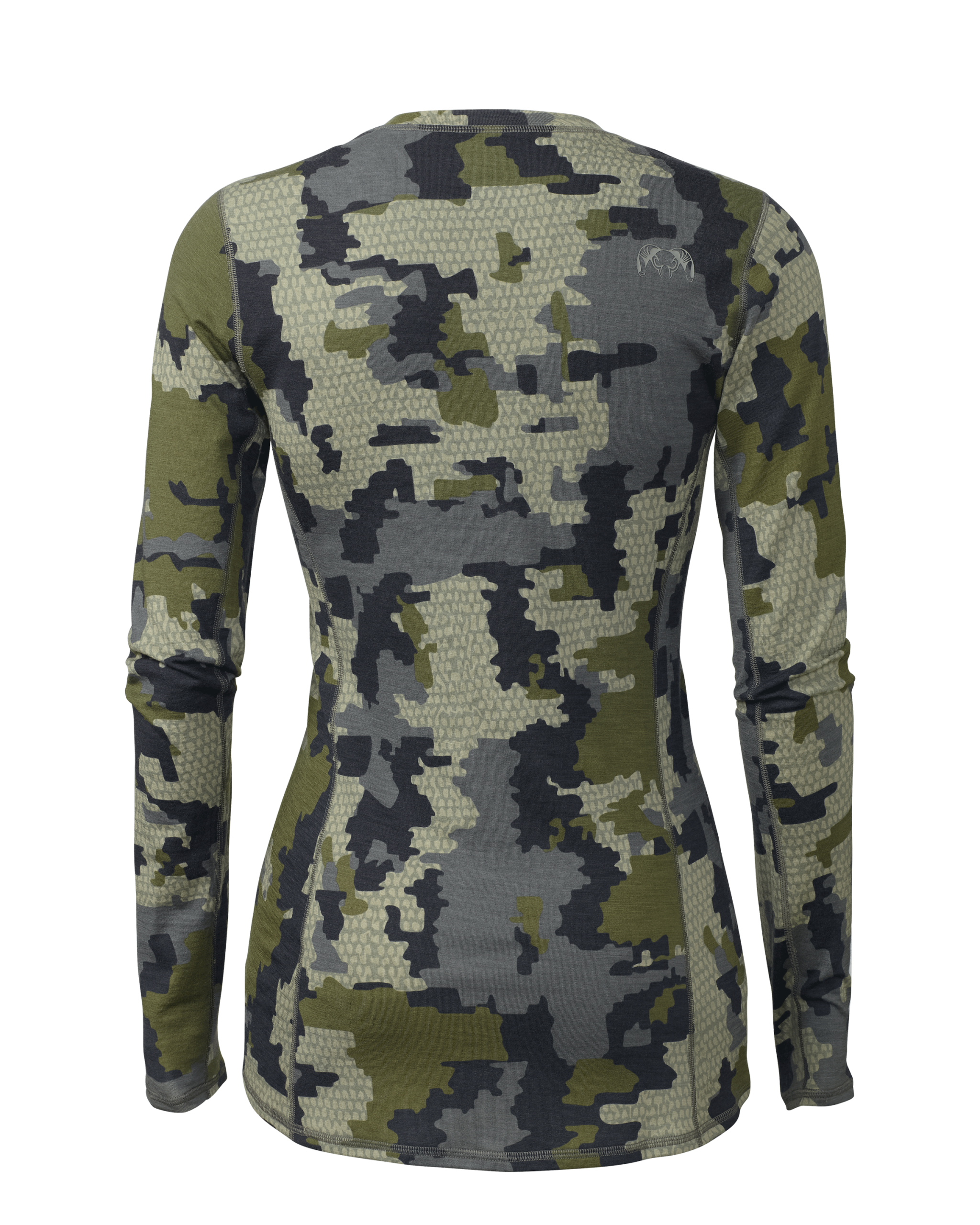 Women's ULTRA Merino 145 LS Crew | Verde - 图片 2