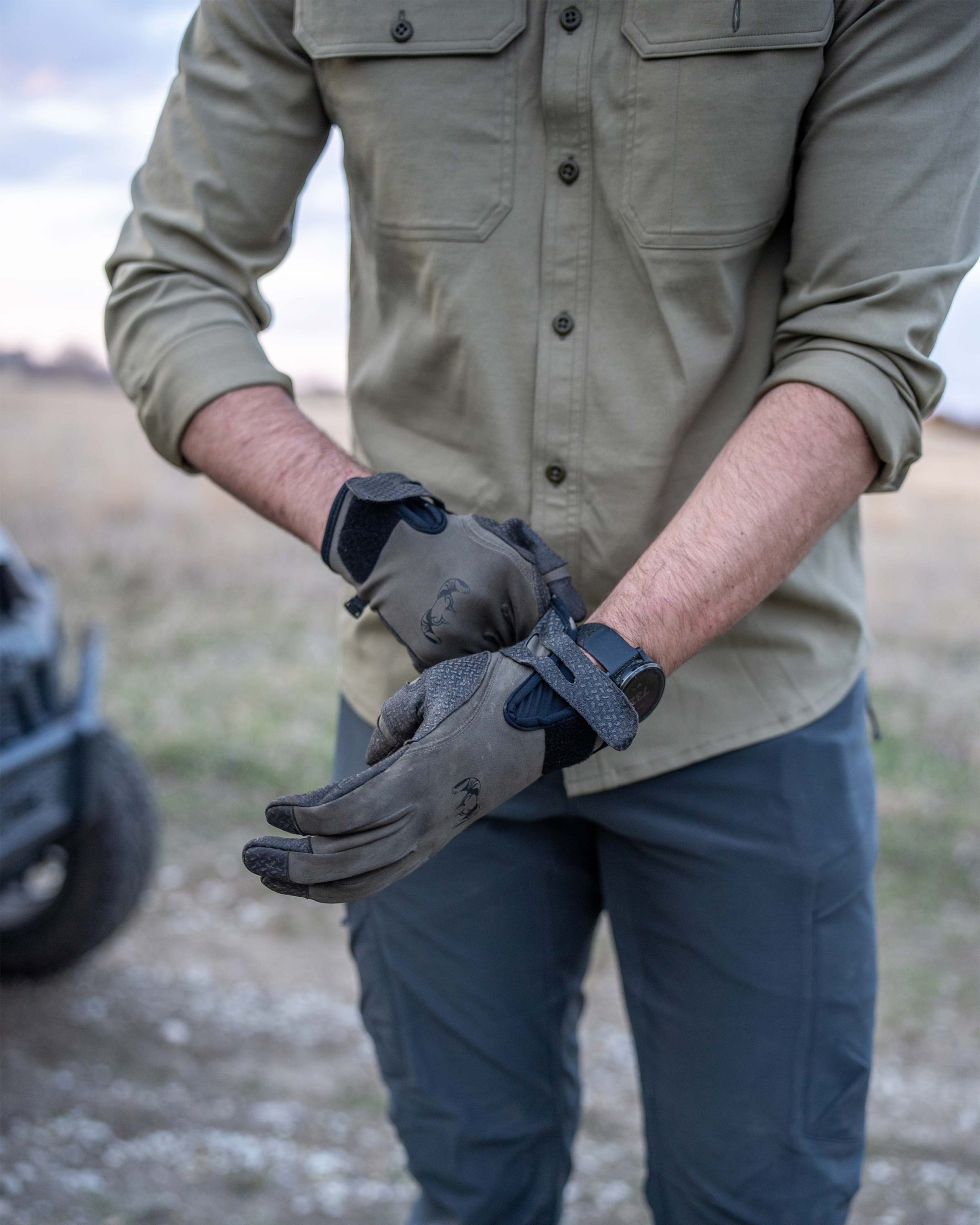 Motive LS Workgrade Shirt | Khaki - 图片 4